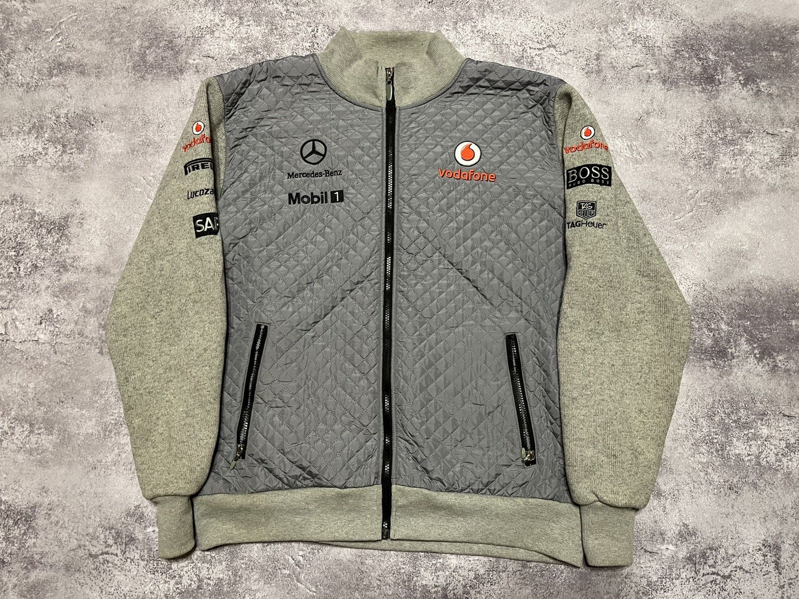 Mercedes-Benz McLaren Mersedes Vodafone formula uno jacket Size US XXL / EU 58 / 5 - 1 Thumbnail