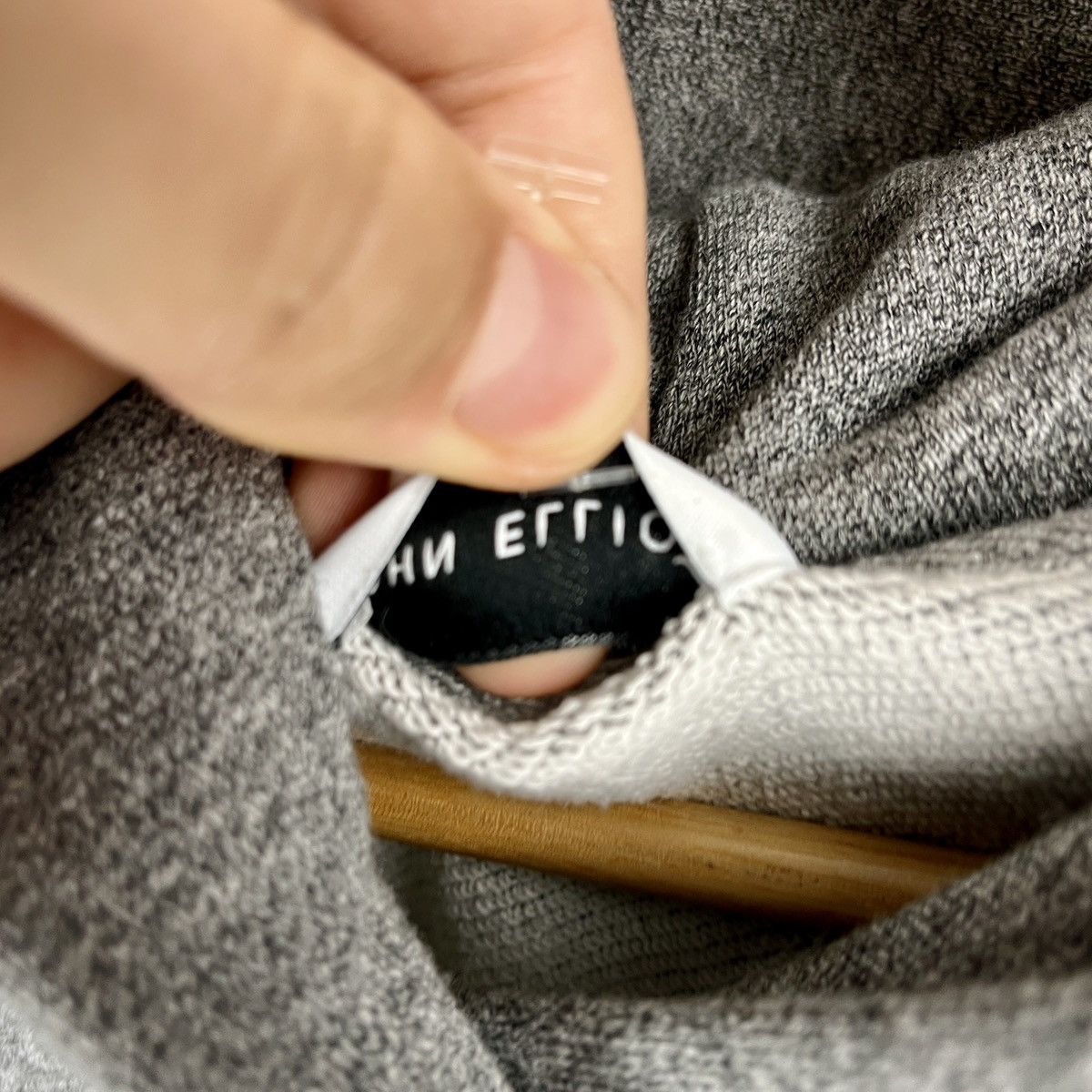 John Elliott John Elliott Grey Avant Garde Hoodie with side Zip Oversize Size US M / EU 48-50 / 2 - 15 Thumbnail