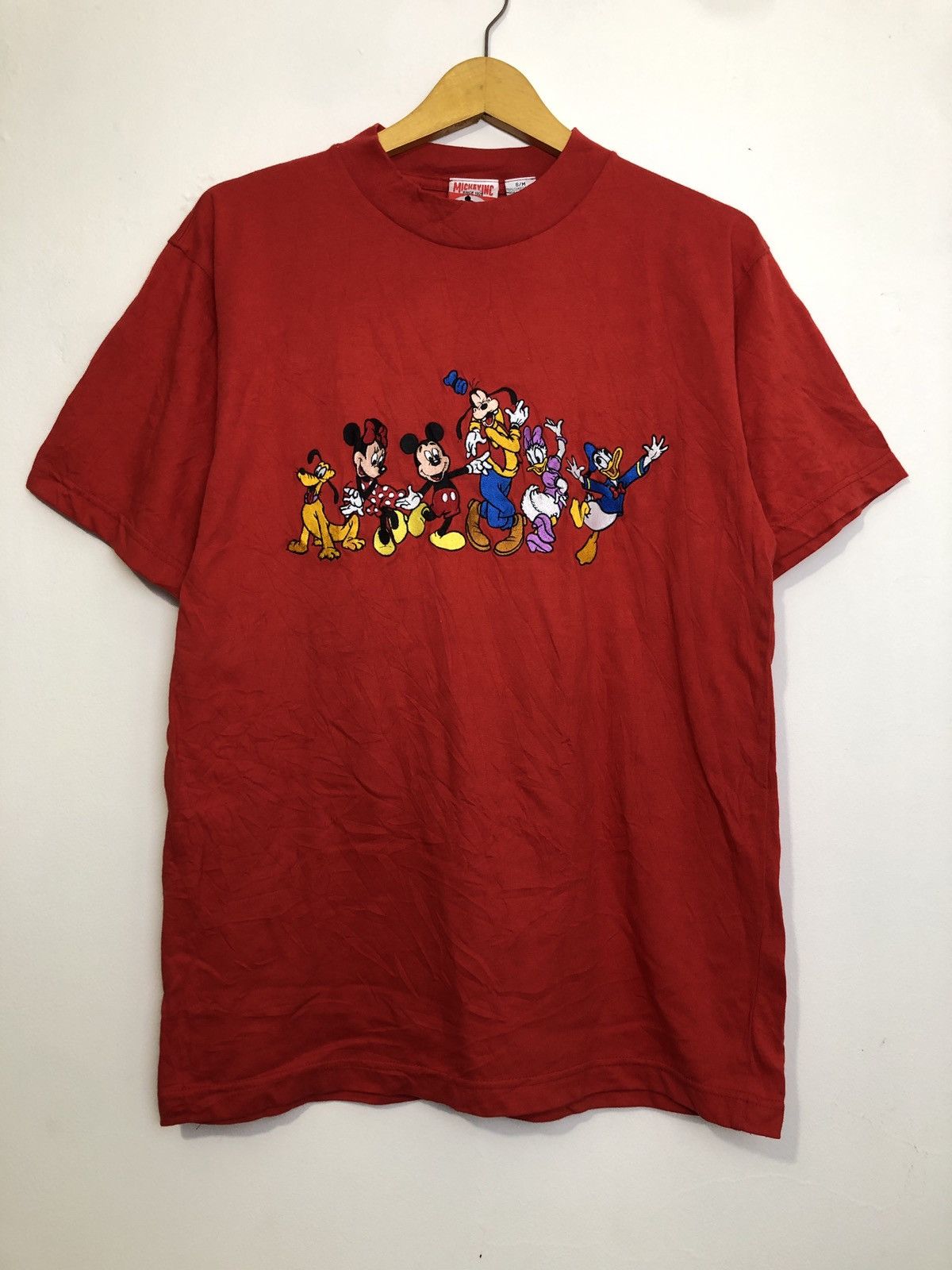 Vintage Vintage 90s Mickey and Friends T-Shirt Size US M / EU 48-50 / 2 - 1 Thumbnail
