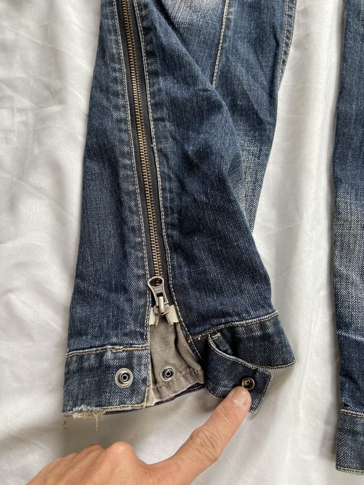 PPFM PPFM PUNK MULTI ZIPPER ARCHIVE DENIM PANTS Size US 31 - 12 Thumbnail