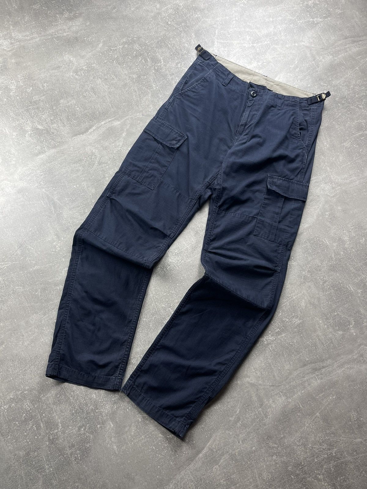 Carhartt Carhartt Aviation Pant Work Cargo Pants Navy Blue Size US 30 / EU 46 - 5 Thumbnail