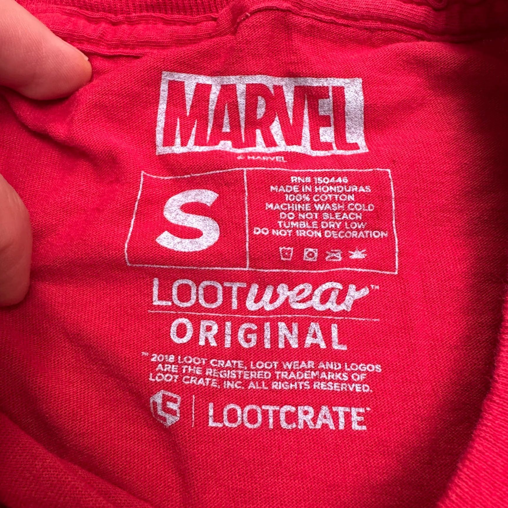 Vintage Marvel Shirt Mens Small Red Deadpool Taco Surprise Tee SKU: not provided Size US S / EU 44-46 / 1 - 6 Thumbnail