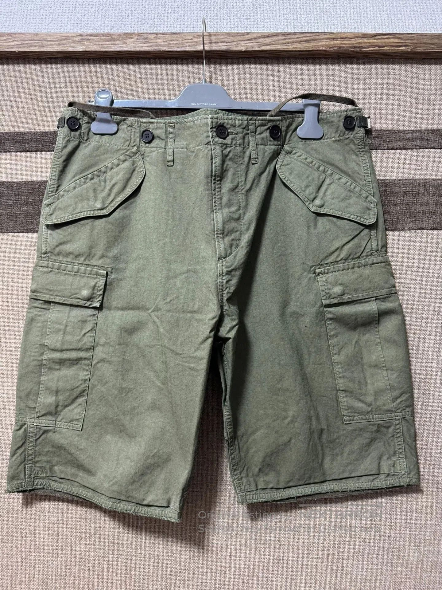 Visvim VISVIM 20SS ICT JUMBO EIGER SANCTION SHORTS LT GREEN | Grailed