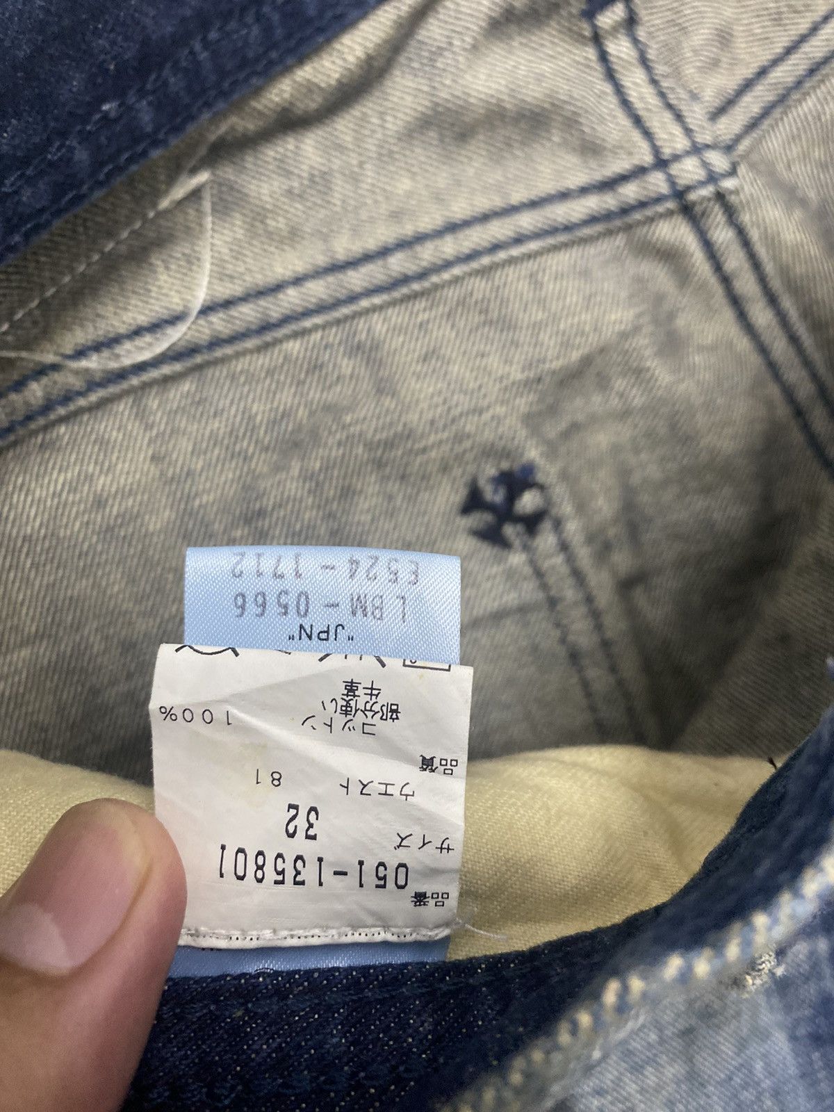 Lee Lee Rider Dirty Washed Style Denim Size US 32 / EU 48 - 9 Thumbnail