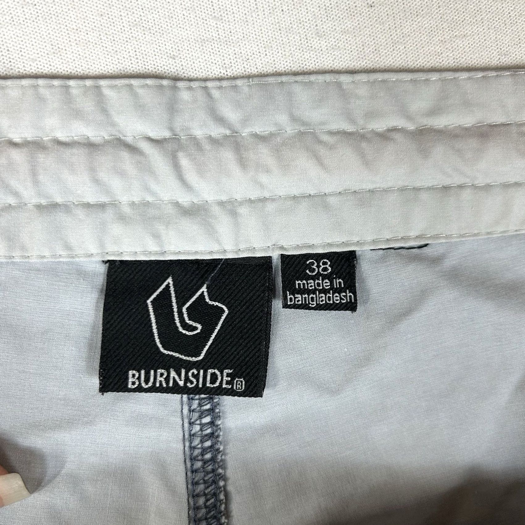 Burnside Burnside Board Short Swim Trunks Men's Size 38 Blue Striped Pockets Beach Summer Size US 38 / EU 54 - 2 Thumbnail
