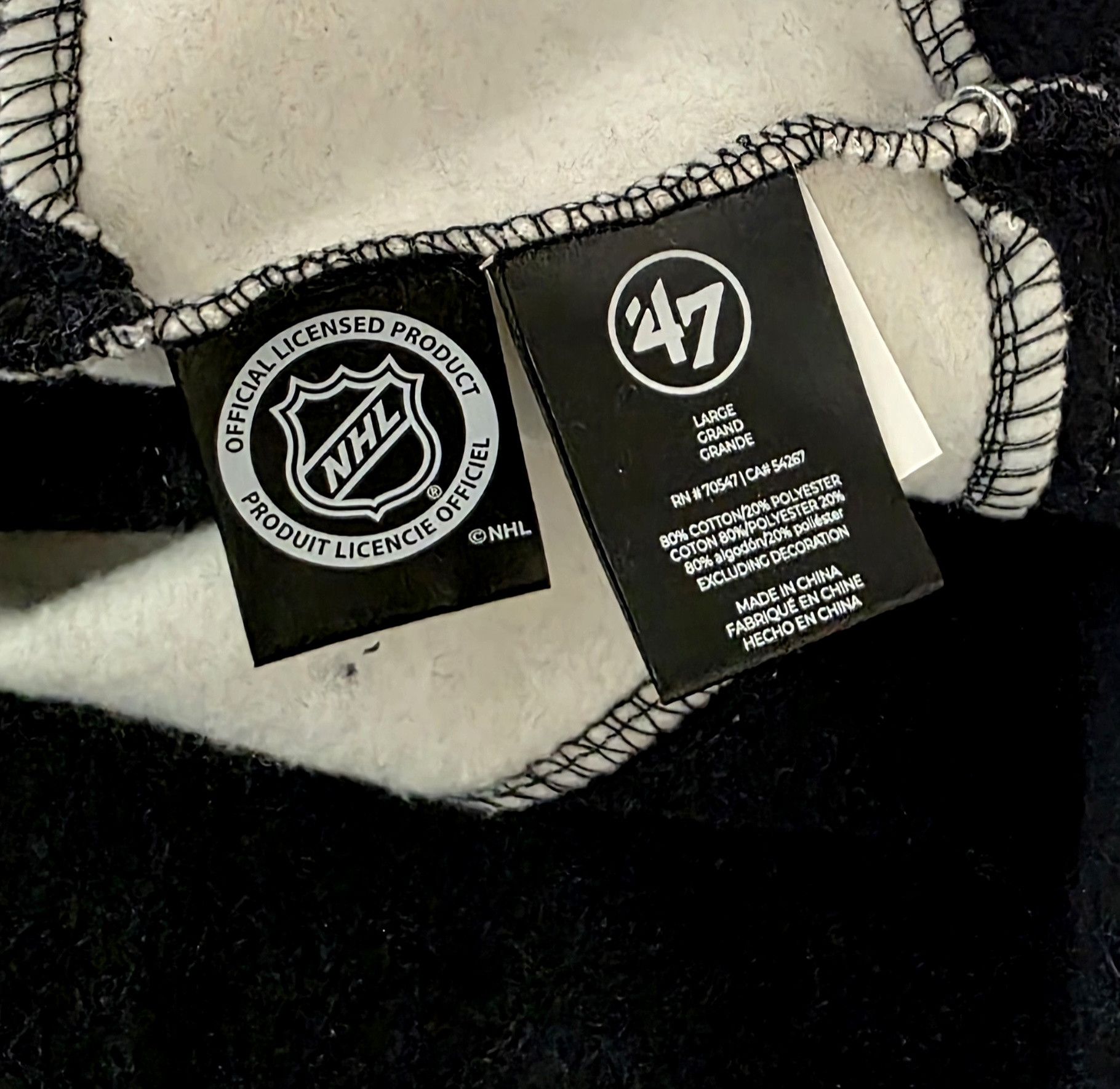 47 Brand NHL Hockey Official 47 Brand Seattle Kraken Deep Sea Large Size US L / EU 52-54 / 3 - 11 Thumbnail