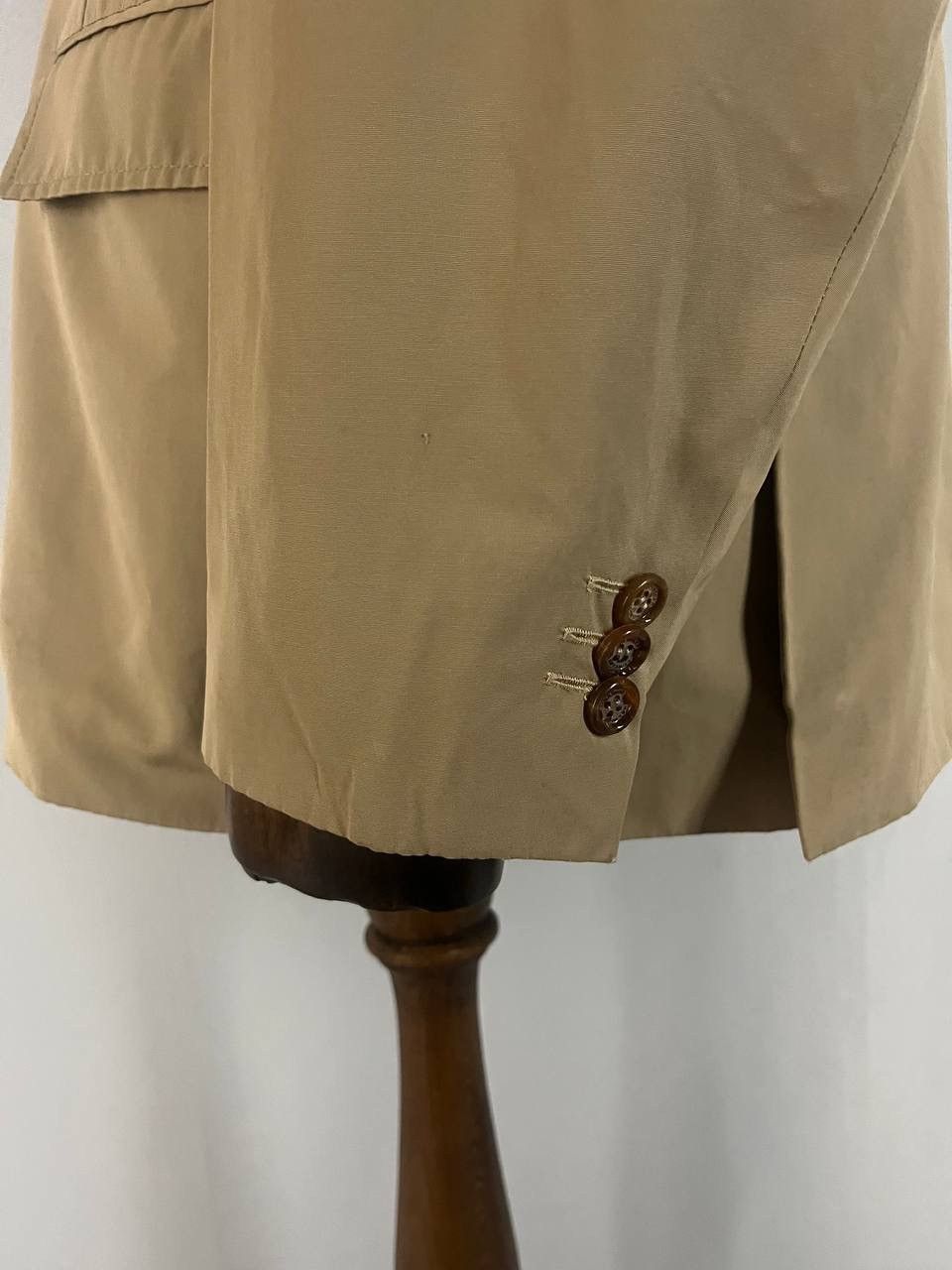 Moncler Moncler Arsenal Trench Jacket Beige Size US XL / EU 56 / 4 - 15 Thumbnail