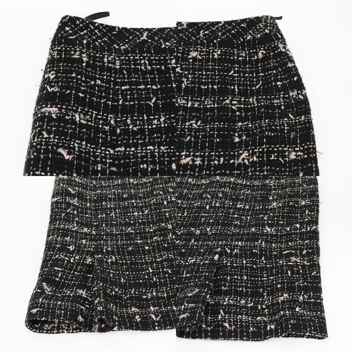 Chanel Chanel Tweed Skirt Size 30" / US 8 / IT 44 - 3 Thumbnail