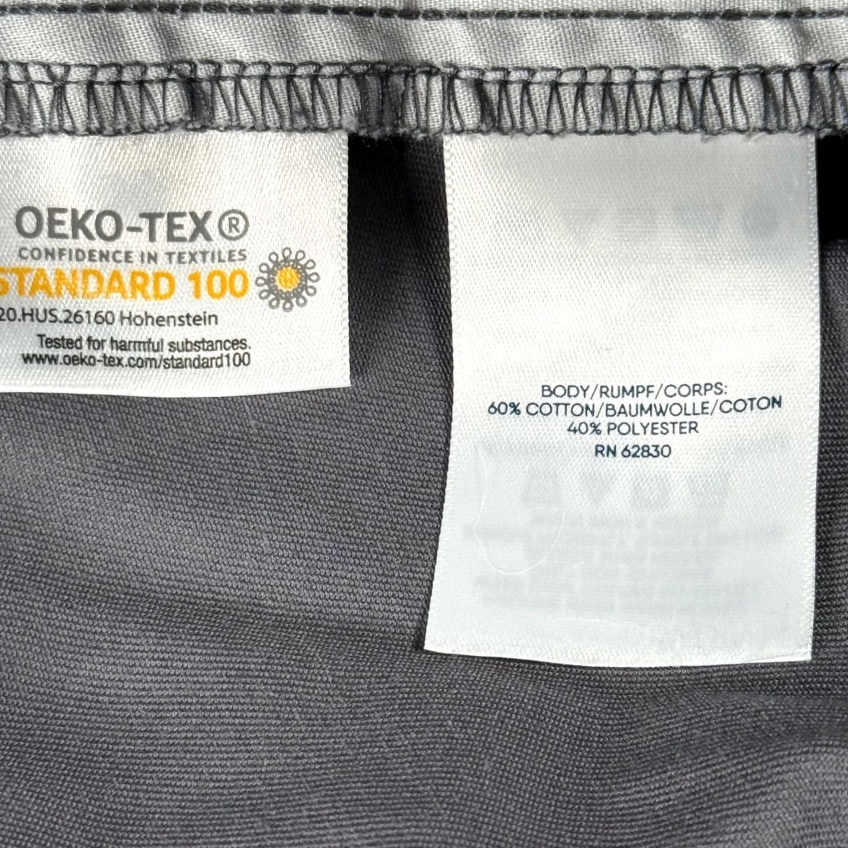 Lands' End Lands' End Gray Flat Front Chino Pants Comfort Waist 22W Women High Rise Front Flat Front Chino Pants Gray Workwear Casual Size 40" / US 18 - 5 Thumbnail