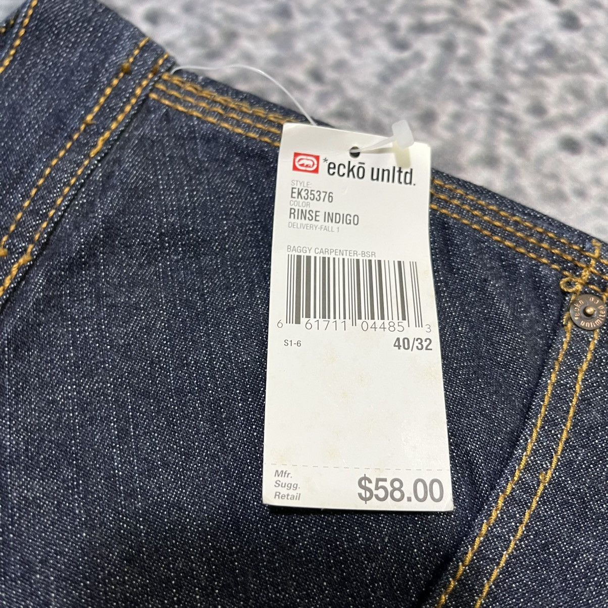 Ecko Unltd. Vintage Y2K Ecko UNLTD Baggy Wide Leg Grunge Skater Jeans Size US 40 / EU 56 - 7 Thumbnail
