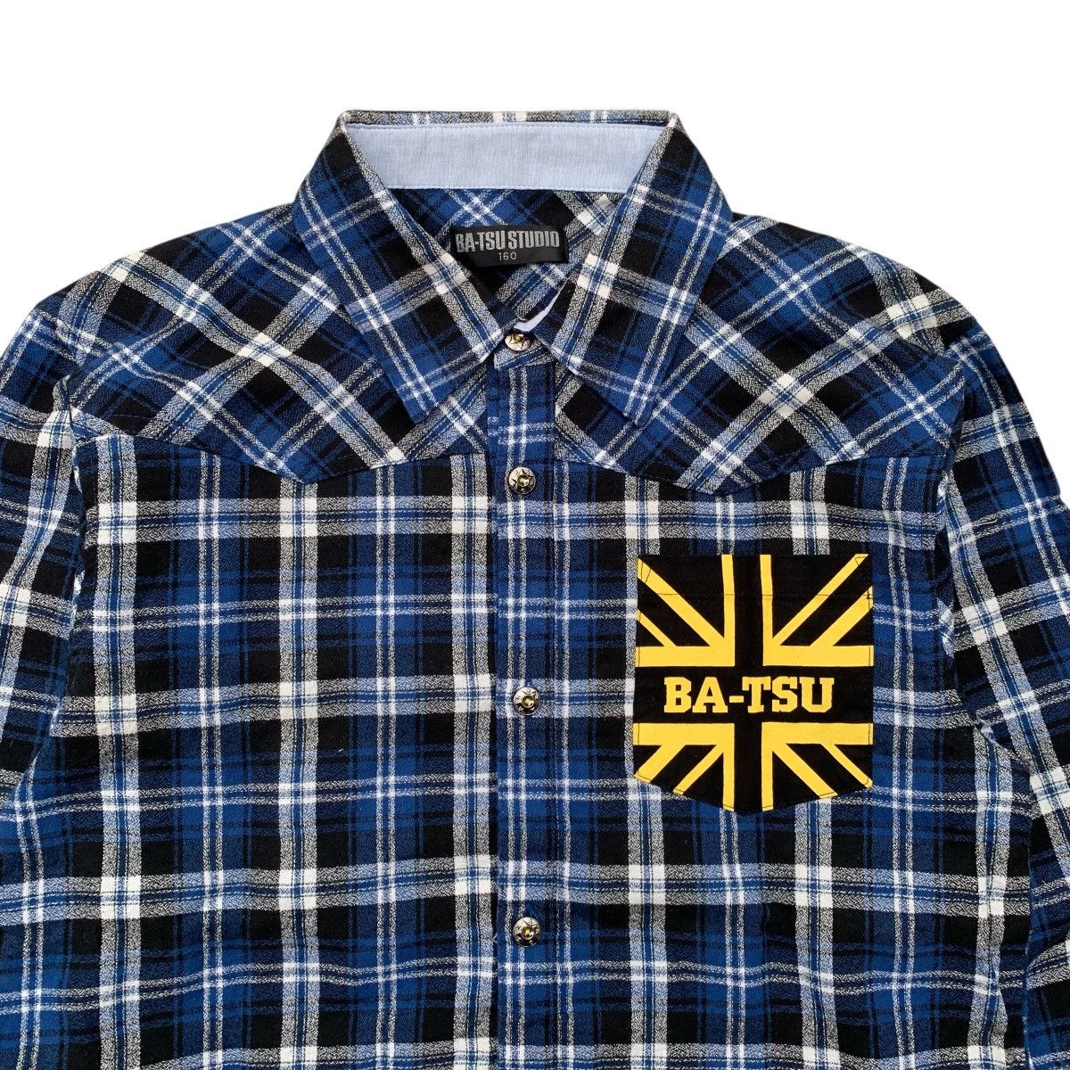14th Addiction × If Six Was Nine × Japanese Brand Ba-Tsu Studio Western Plaid Flanel Shirt Size US M / EU 48-50 / 2 - 7 Thumbnail