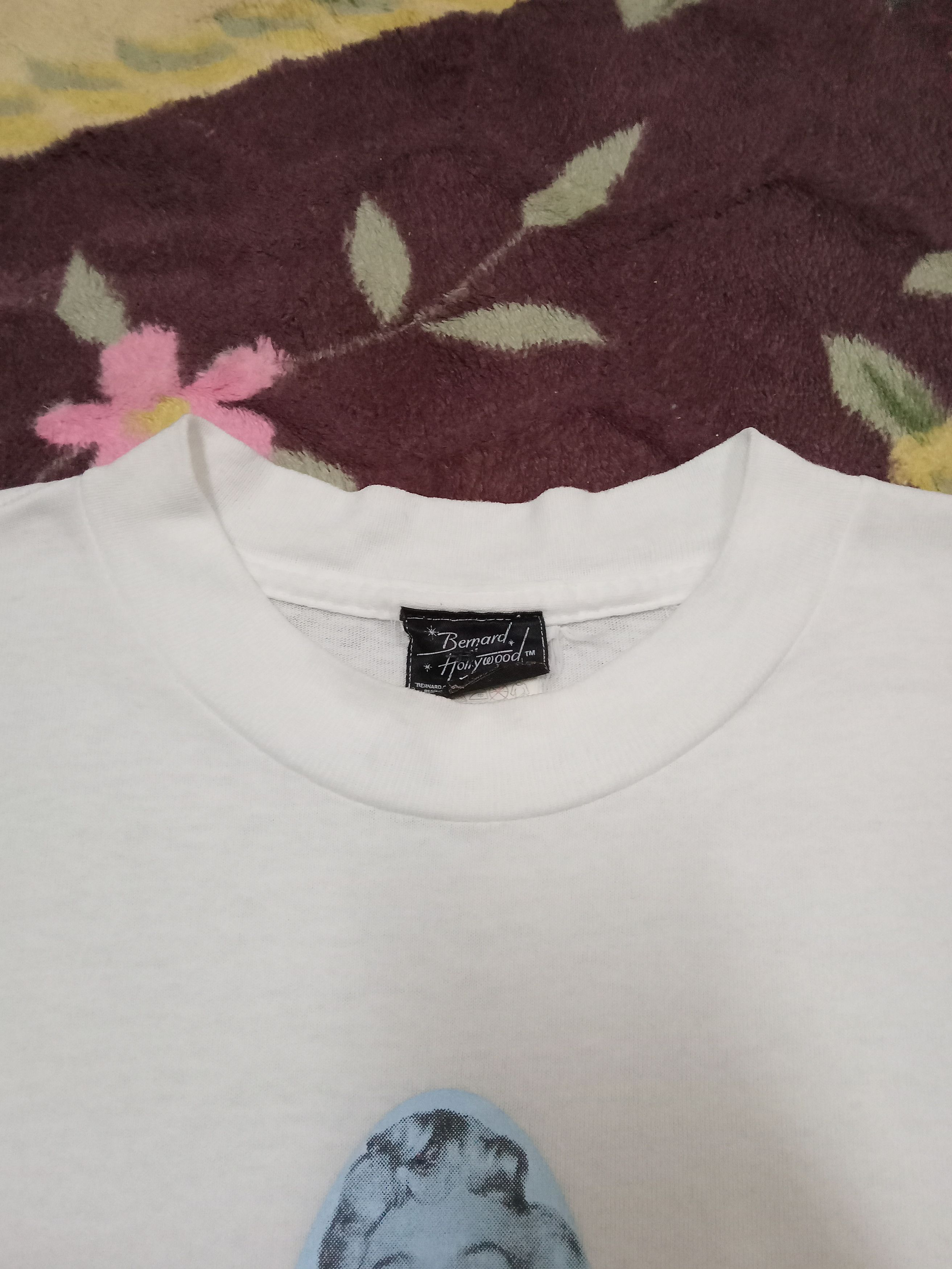 Vintage Vintage Bernard Of Hollywood Marilyn Monroe Potrait T Shirt Size US L / EU 52-54 / 3 - 4 Thumbnail