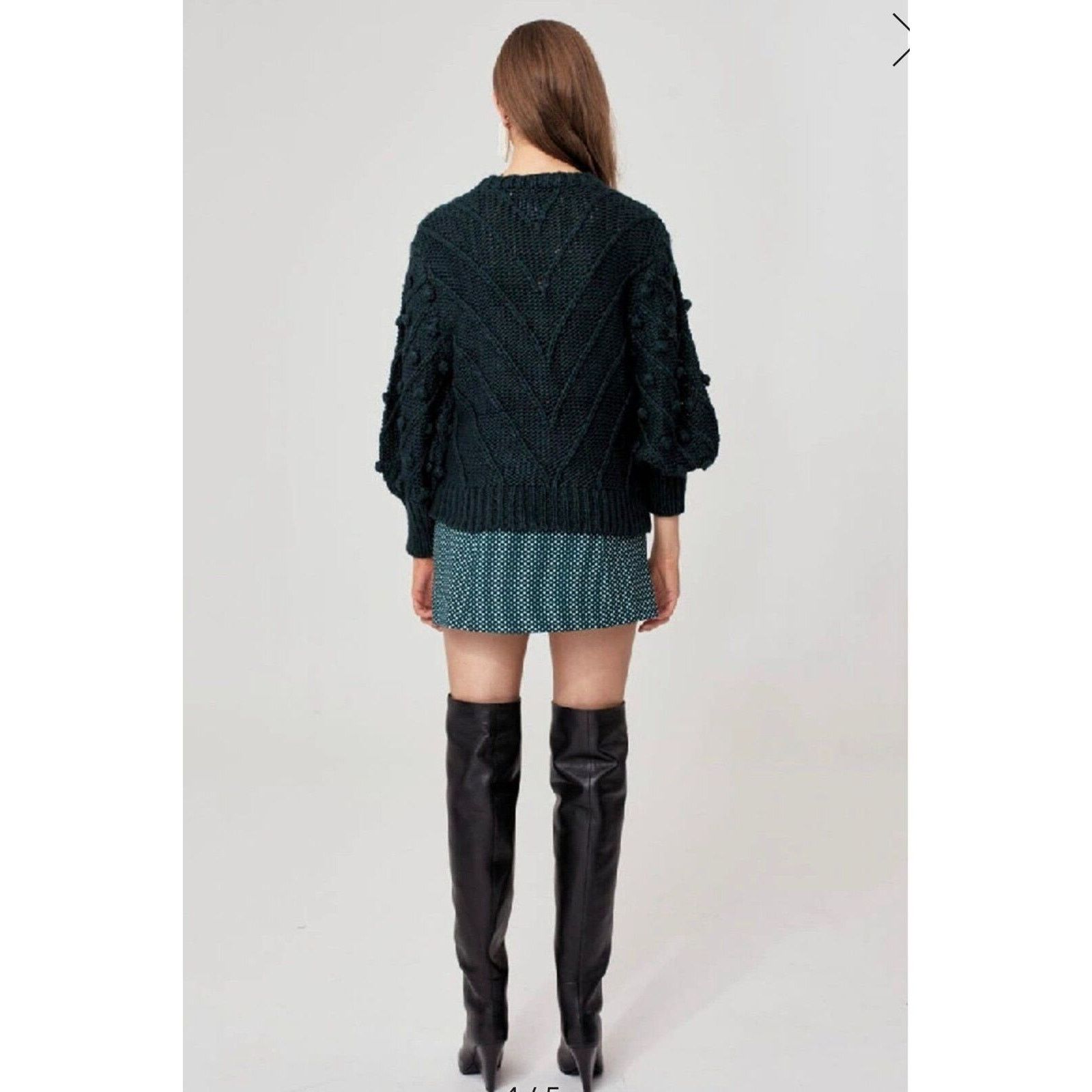 Other C/MEO COLLECTIVE Long Lasting Skirt In Forest Spot Sz: 6 NWT Size 28" / US 6 / IT 42 - 3 Thumbnail