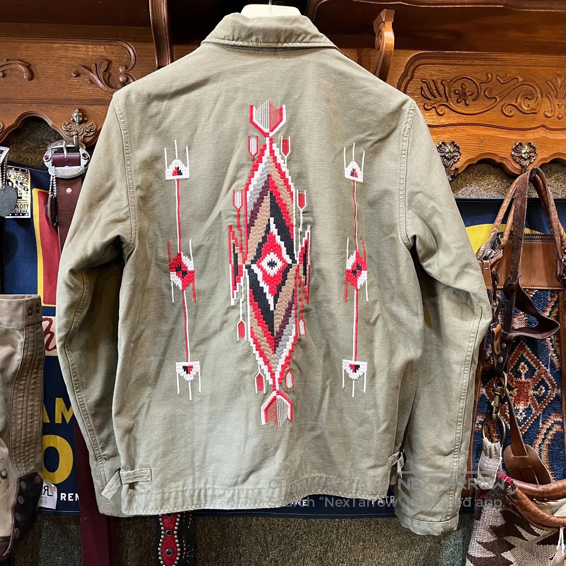 RRL Ralph Lauren vintage embroidered double rl jacket. Size US M / EU 48-50 / 2 - 1 Thumbnail
