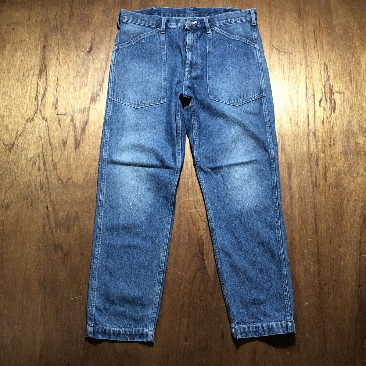 Japanese Brand Vintage Unbrand Denim Size US 35 - 1 Thumbnail