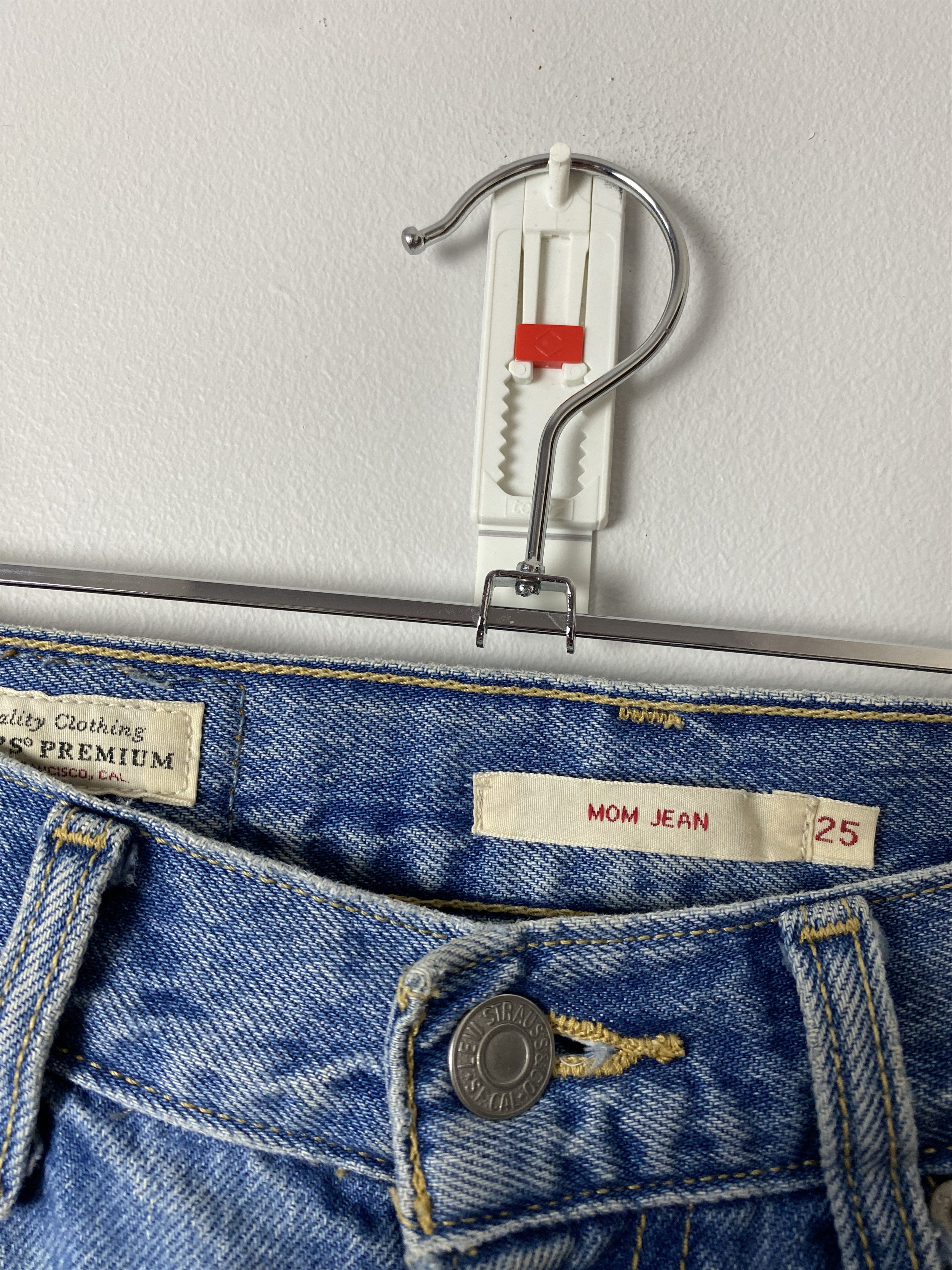 Levi's Levi's Mom Jean denim jeans pants Size 25" / US 0 / IT 36 - 4 Thumbnail