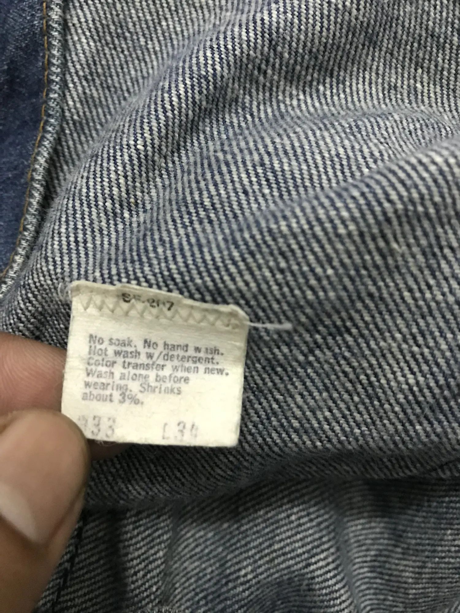 Levi's 1970 Levis Wide Leg Denim Orange Tab Size US 32 / EU 48 - 14 Thumbnail