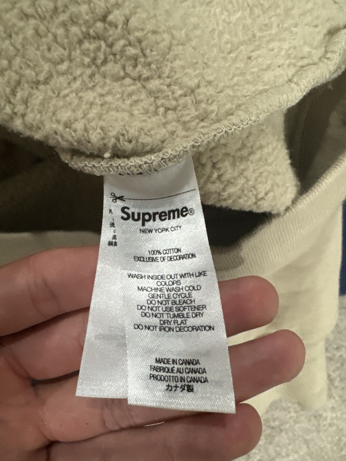 Supreme Supreme x Timberland “Taupe” Hoodie Size US L / EU 52-54 / 3 - 7 Thumbnail