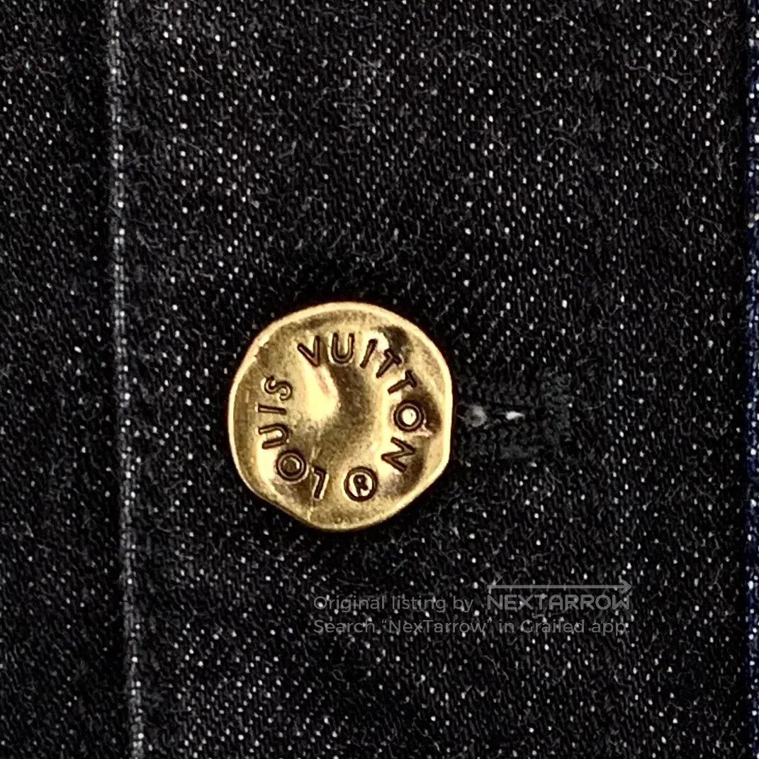 Louis Vuitton Louis Vuitton Black Pocket Tie Cotton Turn-down Collar Sin Size US M / EU 48-50 / 2 - 5 Thumbnail