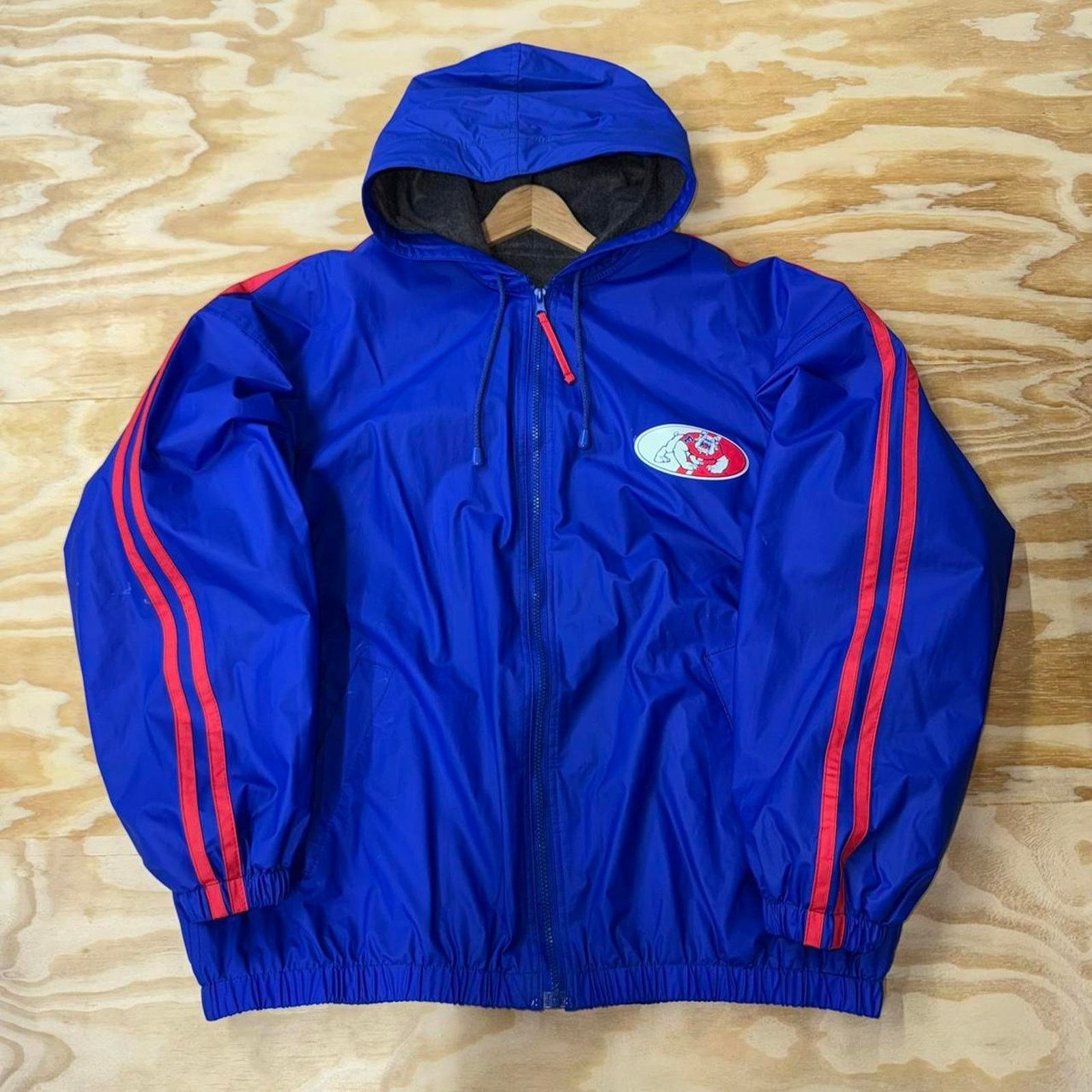 Vintage Vintage y2k fresno state UNI 1990s heavyweight rain jacket Size US XL / EU 56 / 4 - 1 Thumbnail