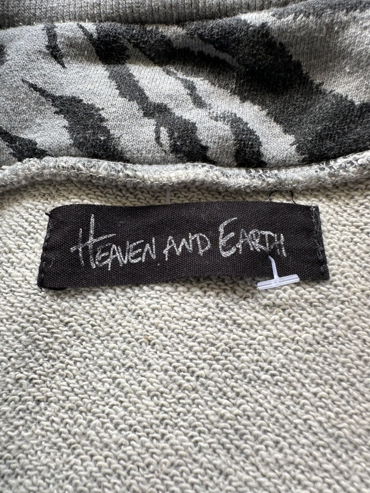 Japanese Brand 00's HEAVEN AND EARTH Bono zipper sweater Size US M / EU 48-50 / 2 - 14 Thumbnail