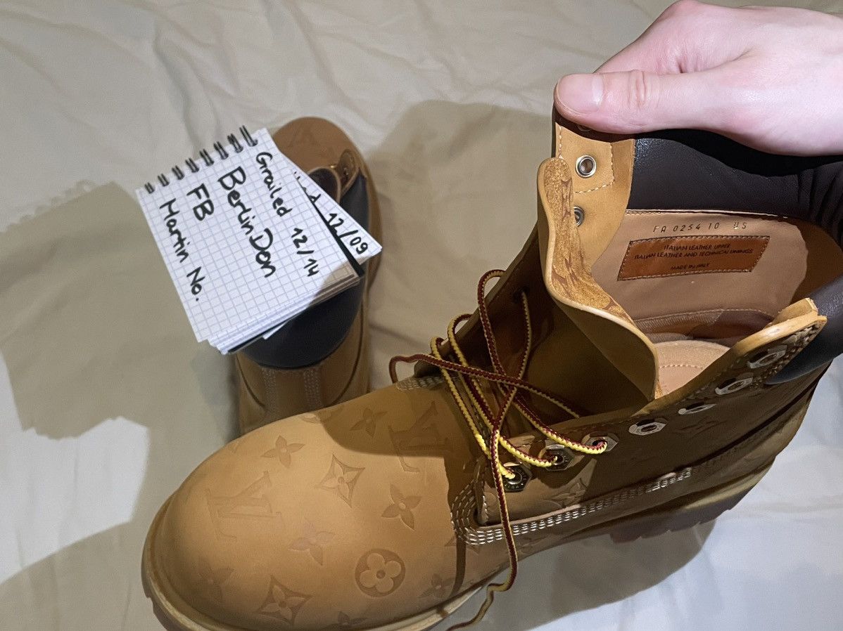 Louis Vuitton Louis Vuitton x Timberland US 10 Size US 10 / EU 43 - 5 Thumbnail