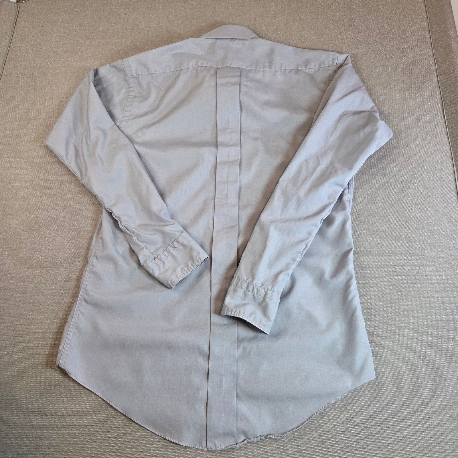 Christian Dior Monsieur Vintage Dior Monsieur Chemise Shirt Gray Blue S Size US S / EU 44-46 / 1 - 2 Thumbnail