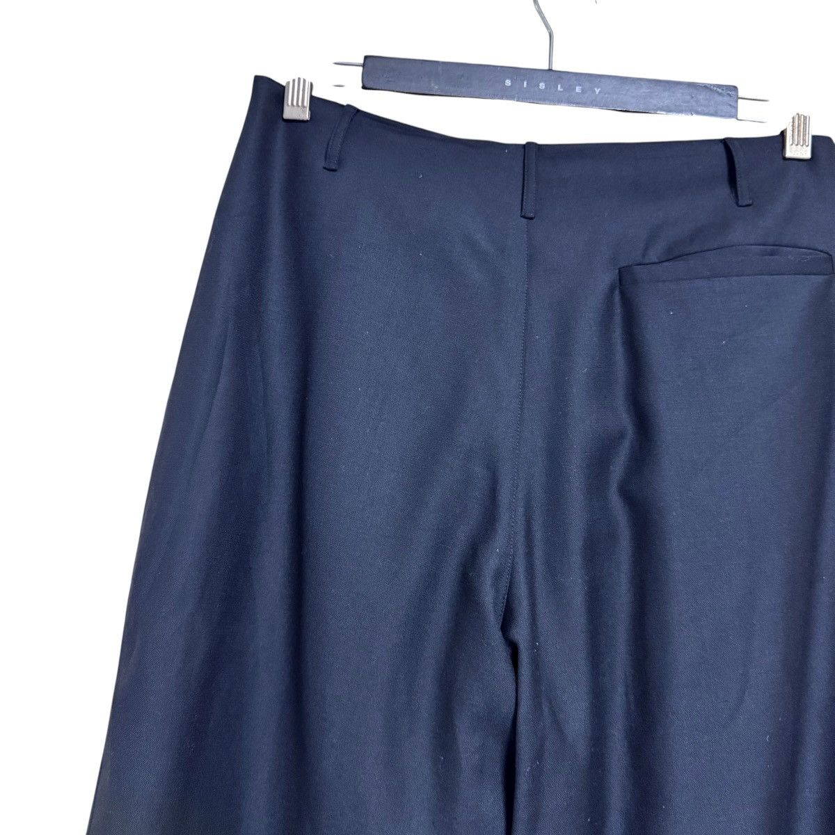 Calugi e Gianelli Calugi E Giannelli Black Wool Baggy Pants Size US 32 / EU 48 - 9 Thumbnail