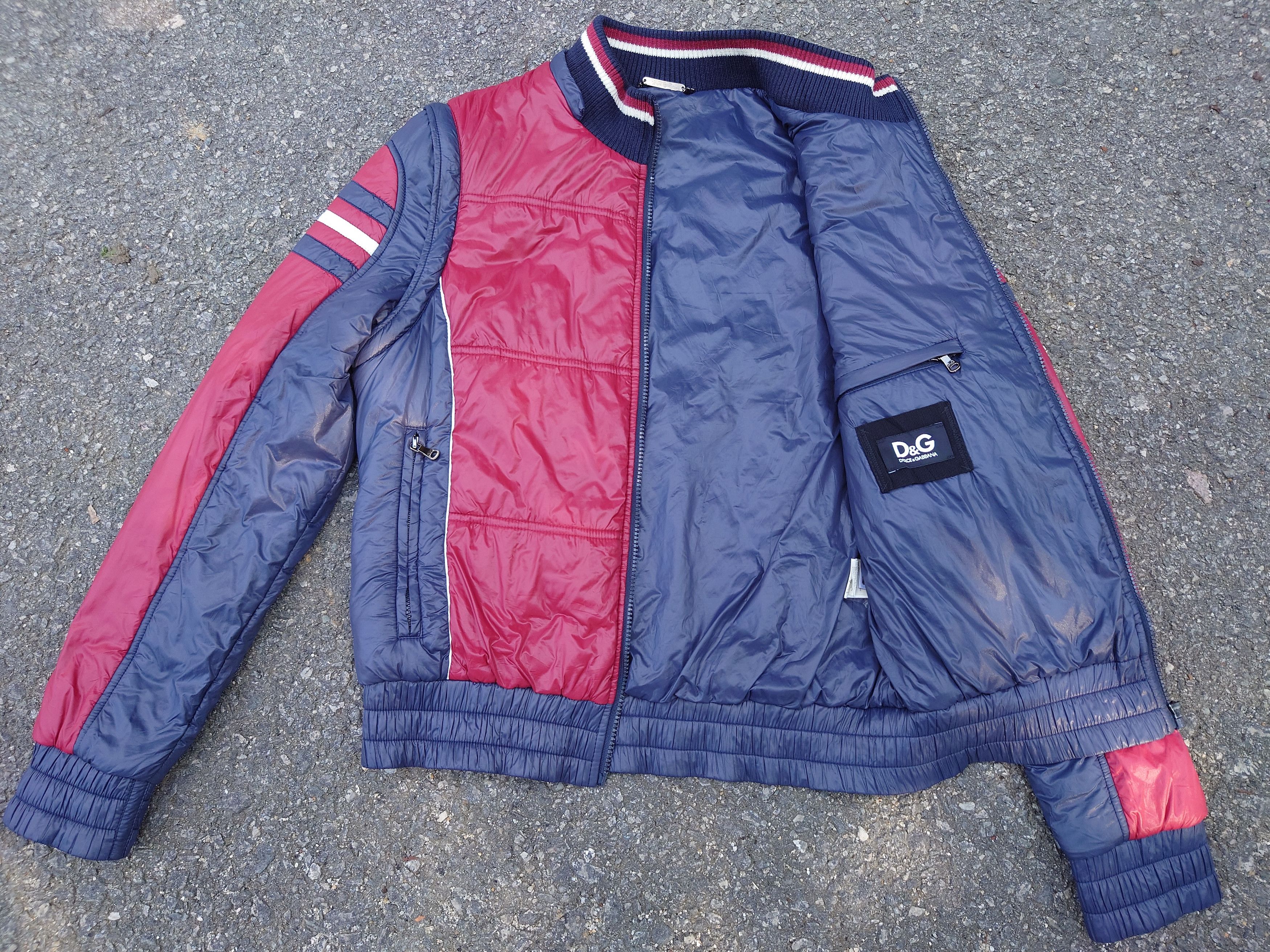 Dolce & Gabbana Dolce & Gabbana UK Union Flag Puffer Jacket Missing Hoodie Size US S / EU 44-46 / 1 - 4 Thumbnail