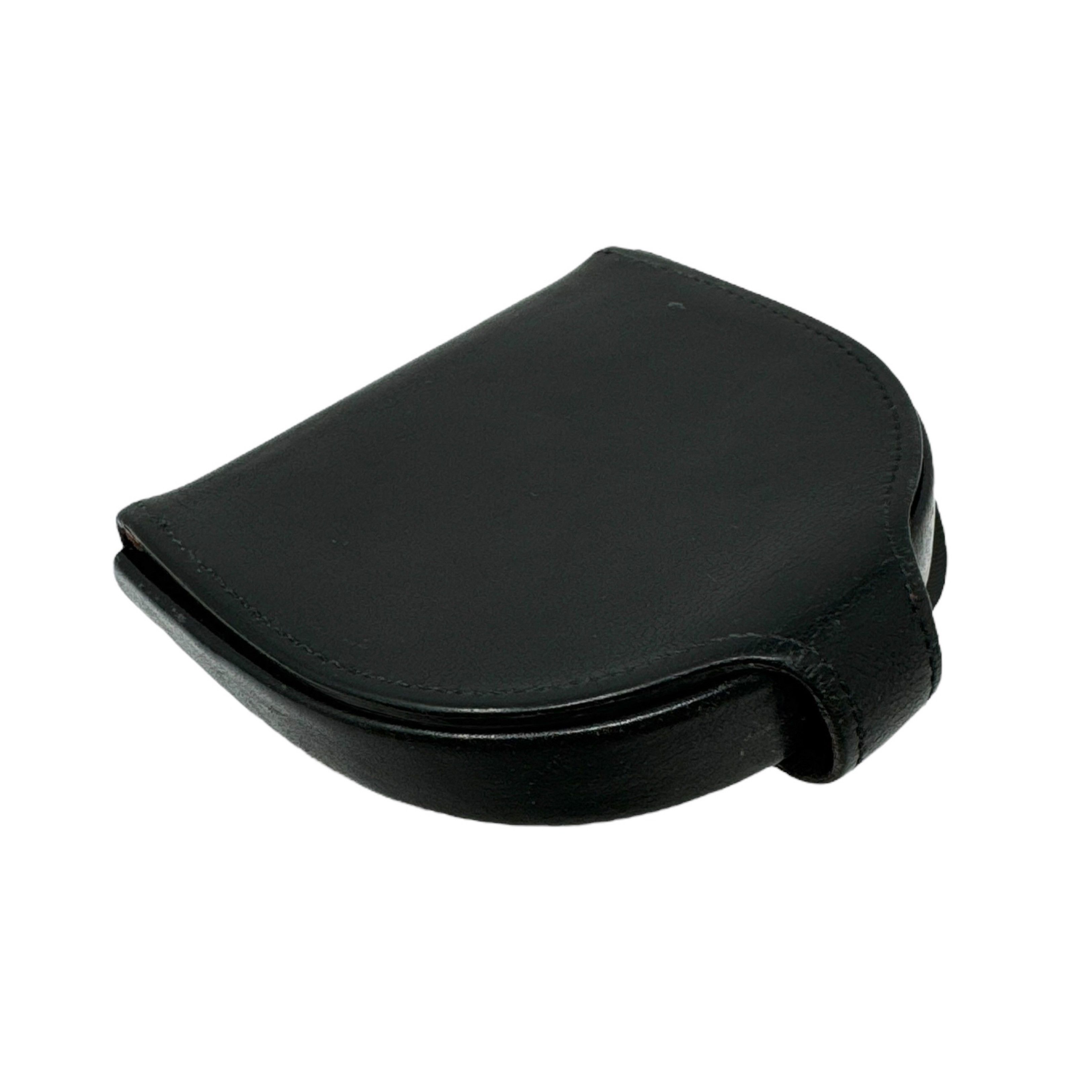 Cartier Cartier Black Leather Coin Case Size ONE SIZE - 2 Thumbnail