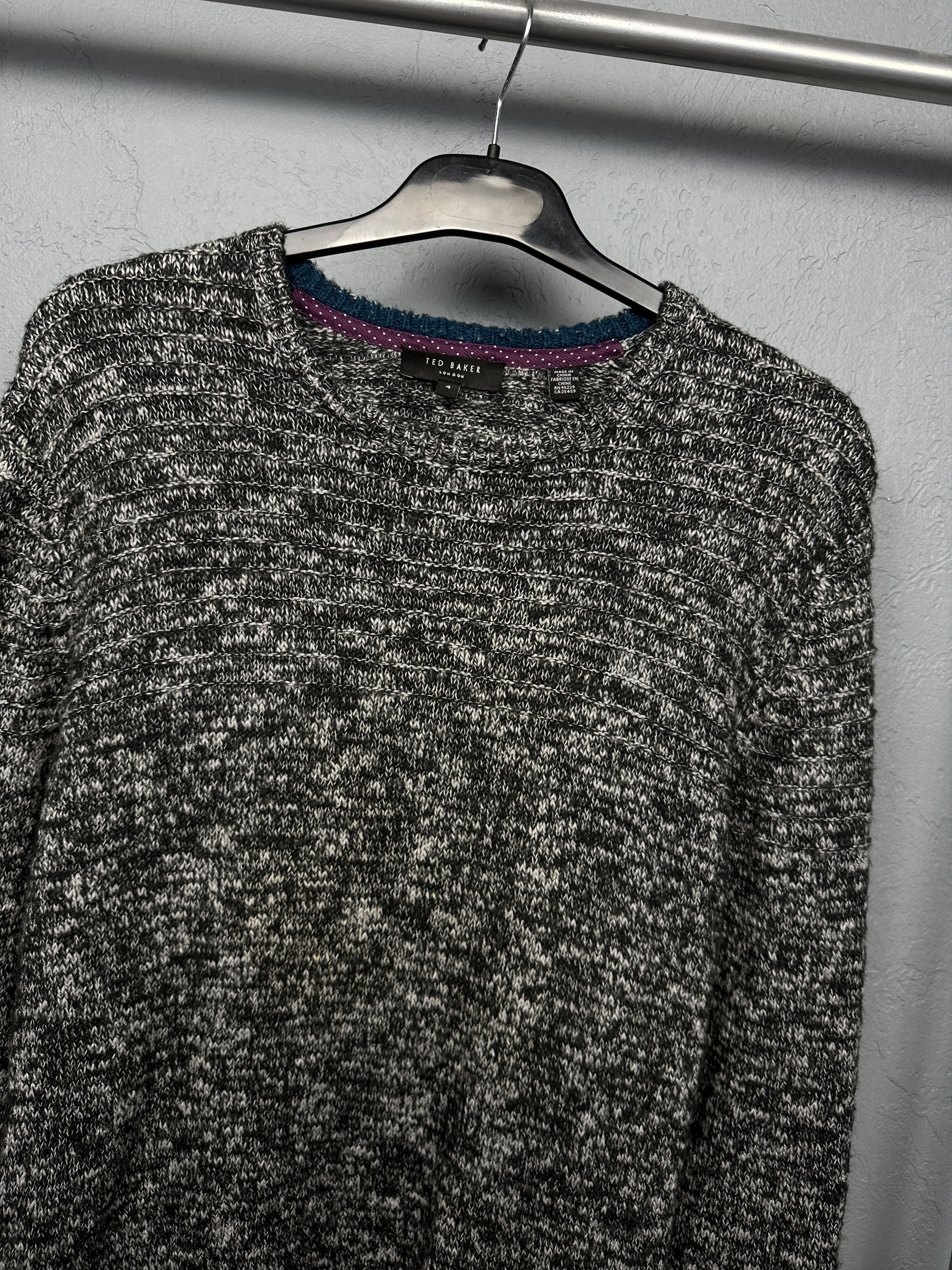 Ted Baker Ted Baker Mens Crew Neck Knit Sweater Size US M / EU 48-50 / 2 - 2 Thumbnail