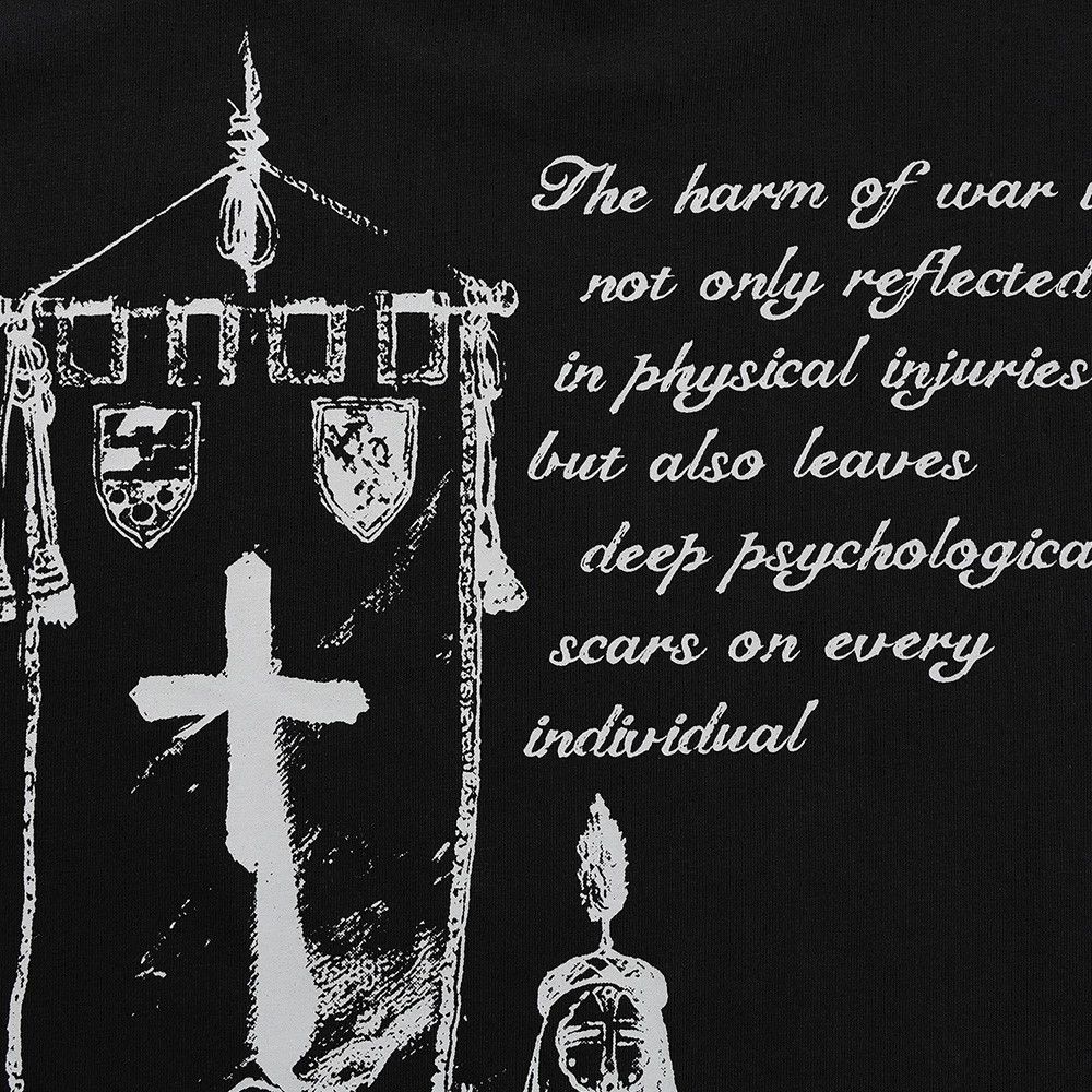 Vintage Men's round neck cross figure print T-shirt Size US M / EU 48-50 / 2 - 4 Thumbnail