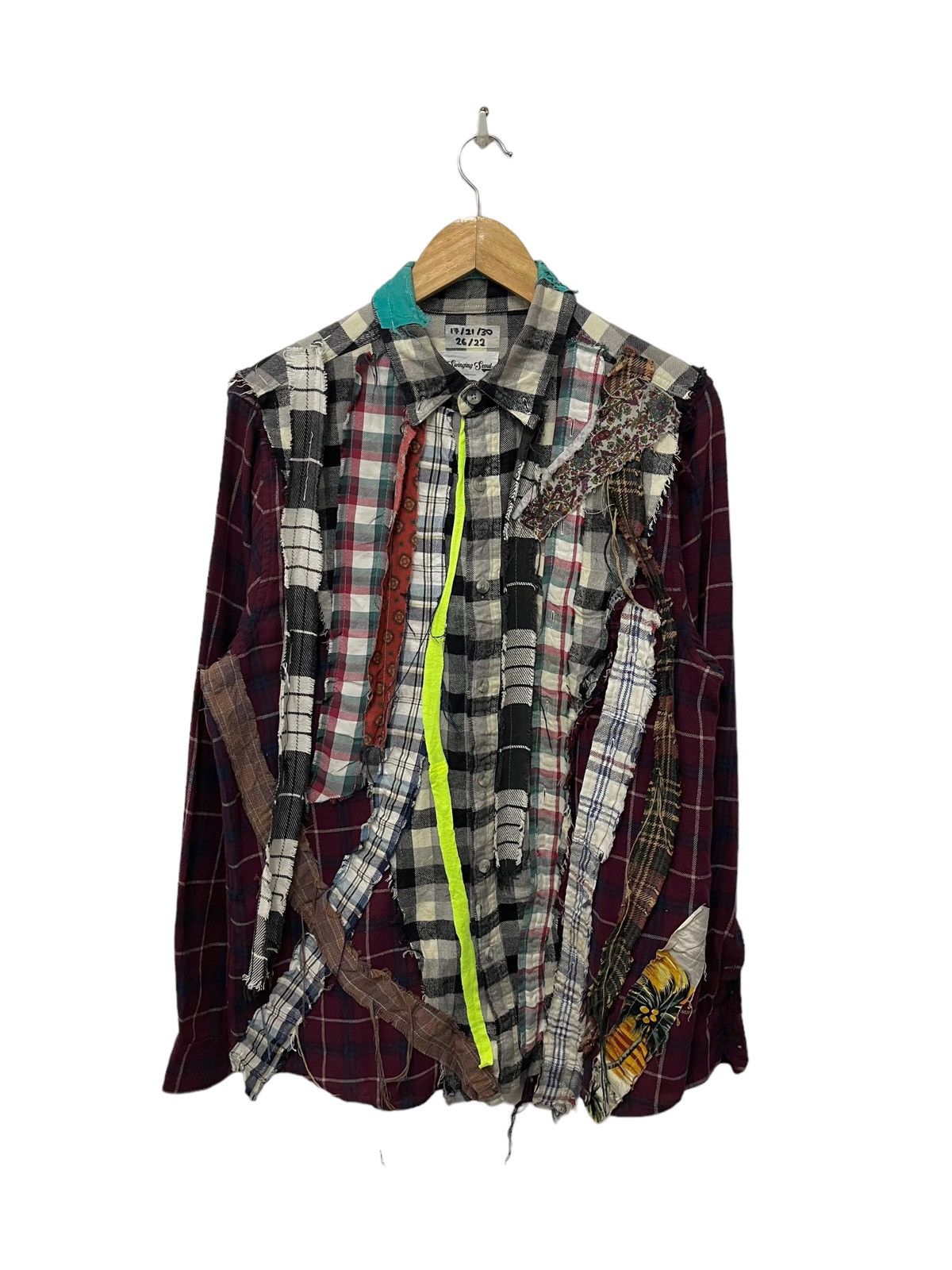 Flannel Swinging Seoul Rare custom flannel shirt multiple design Size L / US 10 / IT 46 - 1 Thumbnail