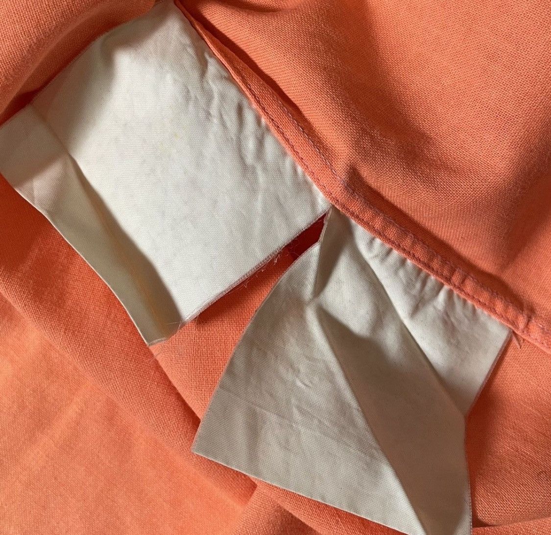 Comme des Garcons Vintage cdg homme plus light orange button up shirt Size US L / EU 52-54 / 3 - 6 Thumbnail