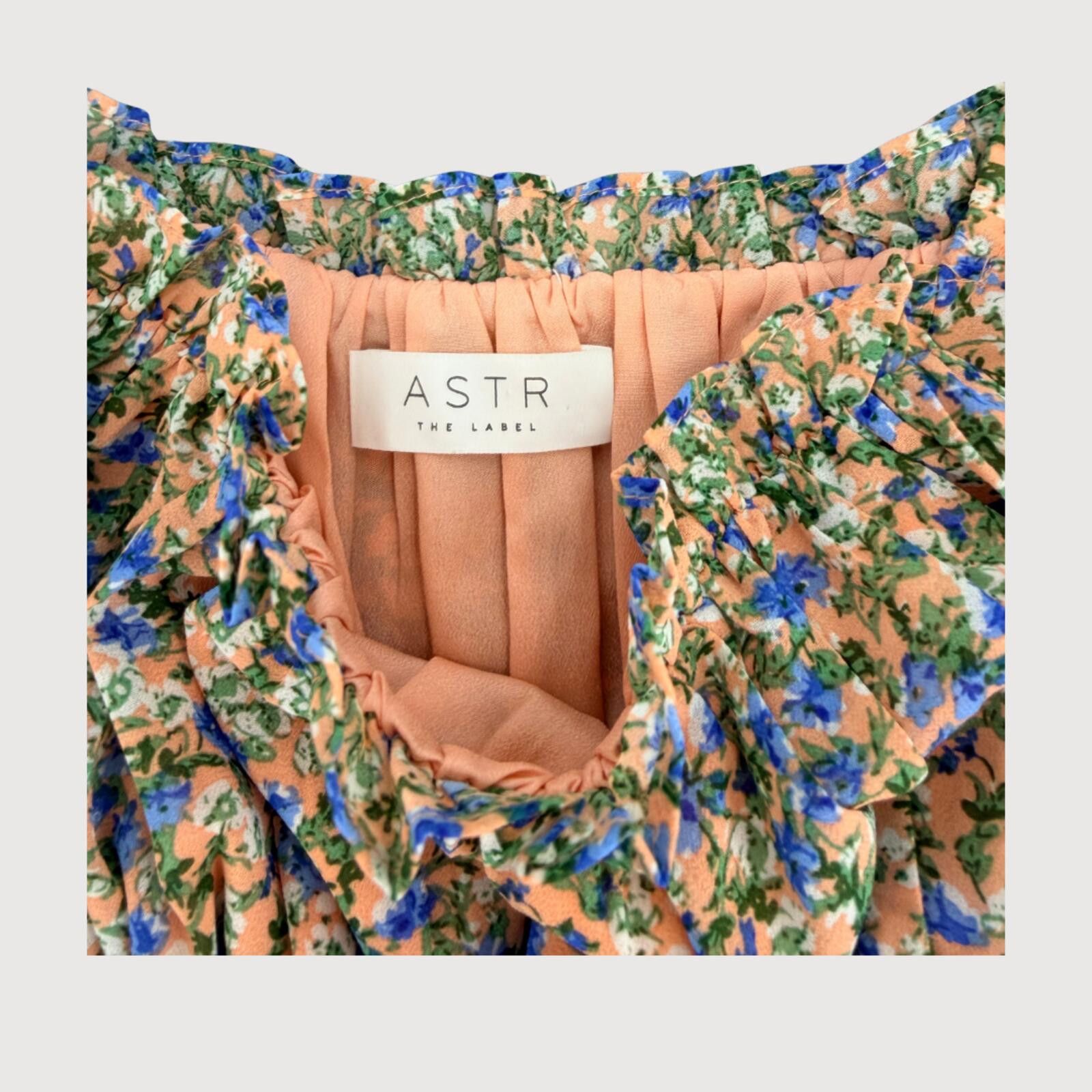 Other Revolve ASTR The Label Floral Smocked Puff Sleeve Blouse XS Size XS / US 0-2 / IT 36-38 - 4 Thumbnail