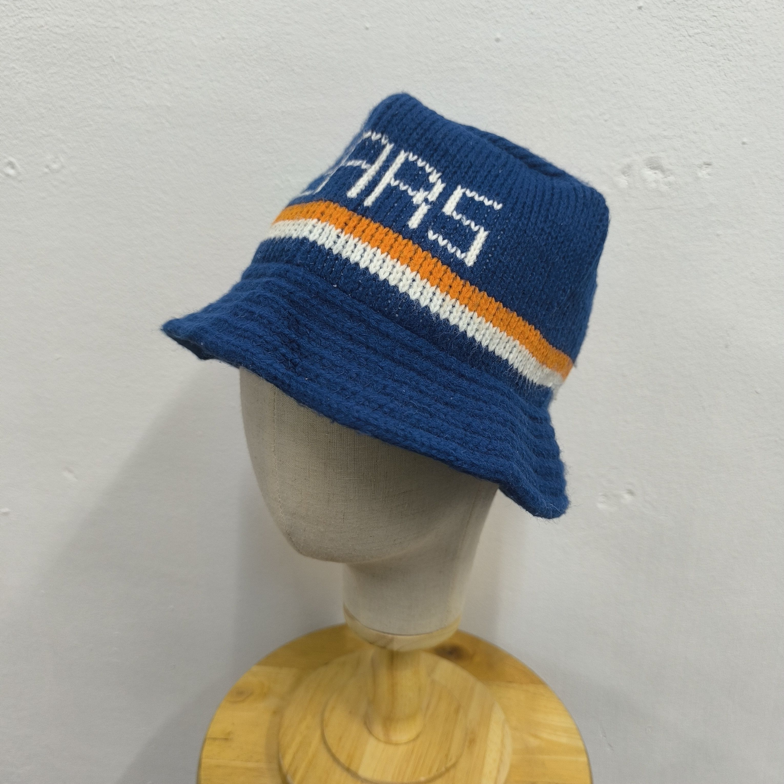 Vintage ✨Vintage NFL chicago bears stripes made in usa bucket hat Size ONE SIZE - 2 Thumbnail