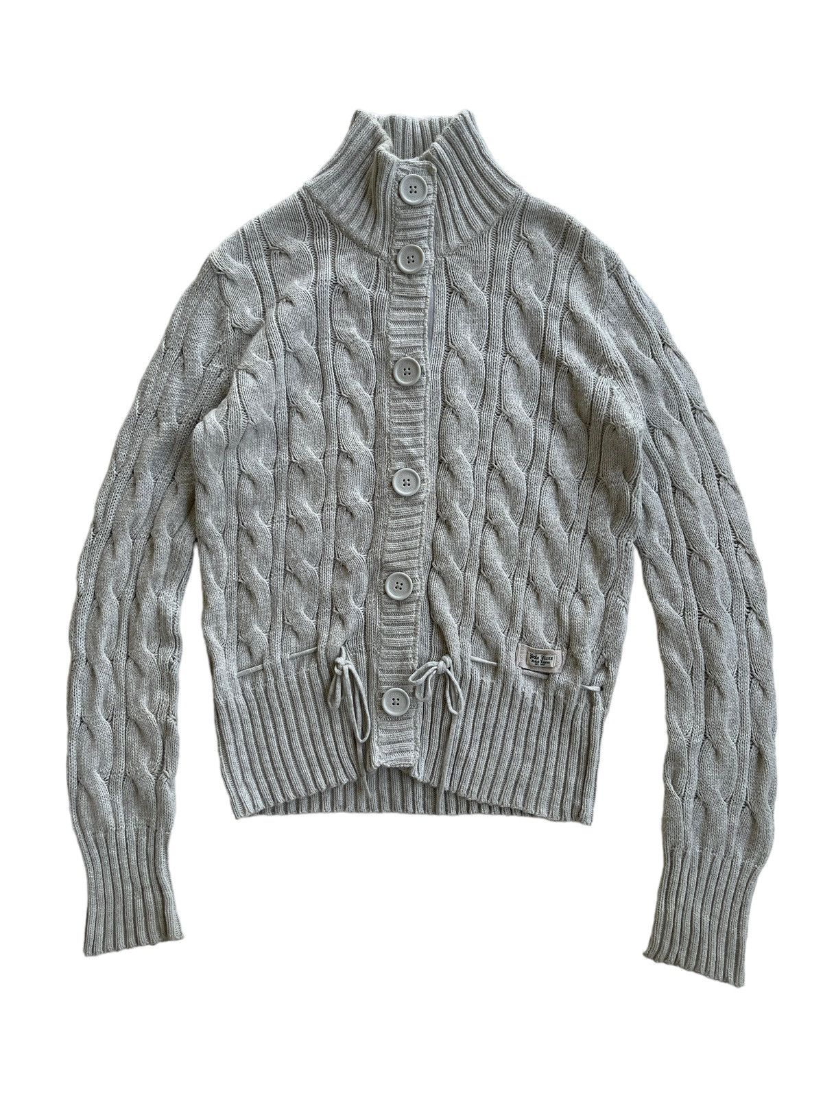 Polo Ralph Lauren Polo RL Cable Knitted Cardigan Jacket Size L / US 10 / IT 46 - 6 Thumbnail