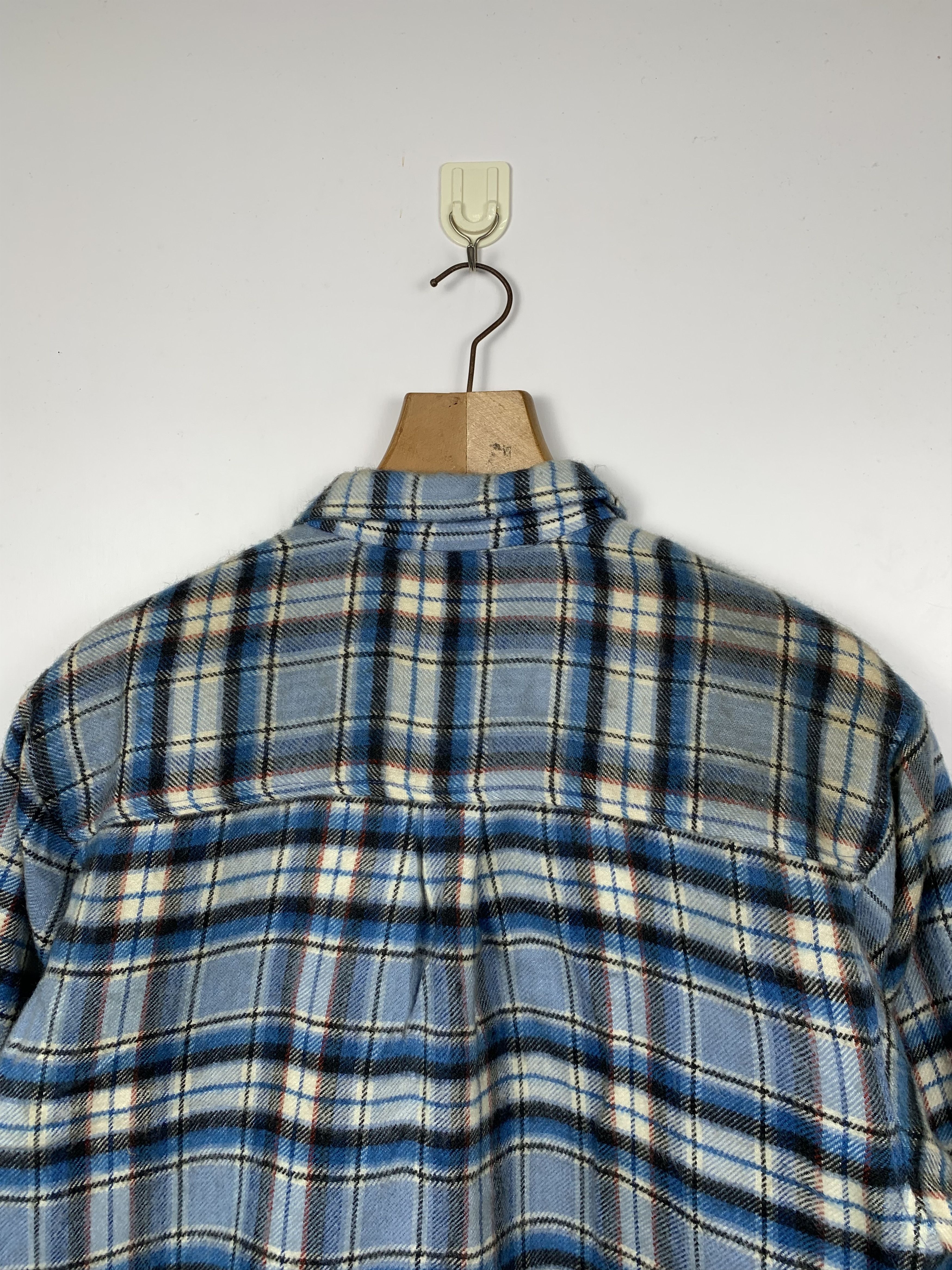 Other Vintage Japanese Brand Plaid Sherpa Jacket J1225 Size US L / EU 52-54 / 3 - 4 Thumbnail