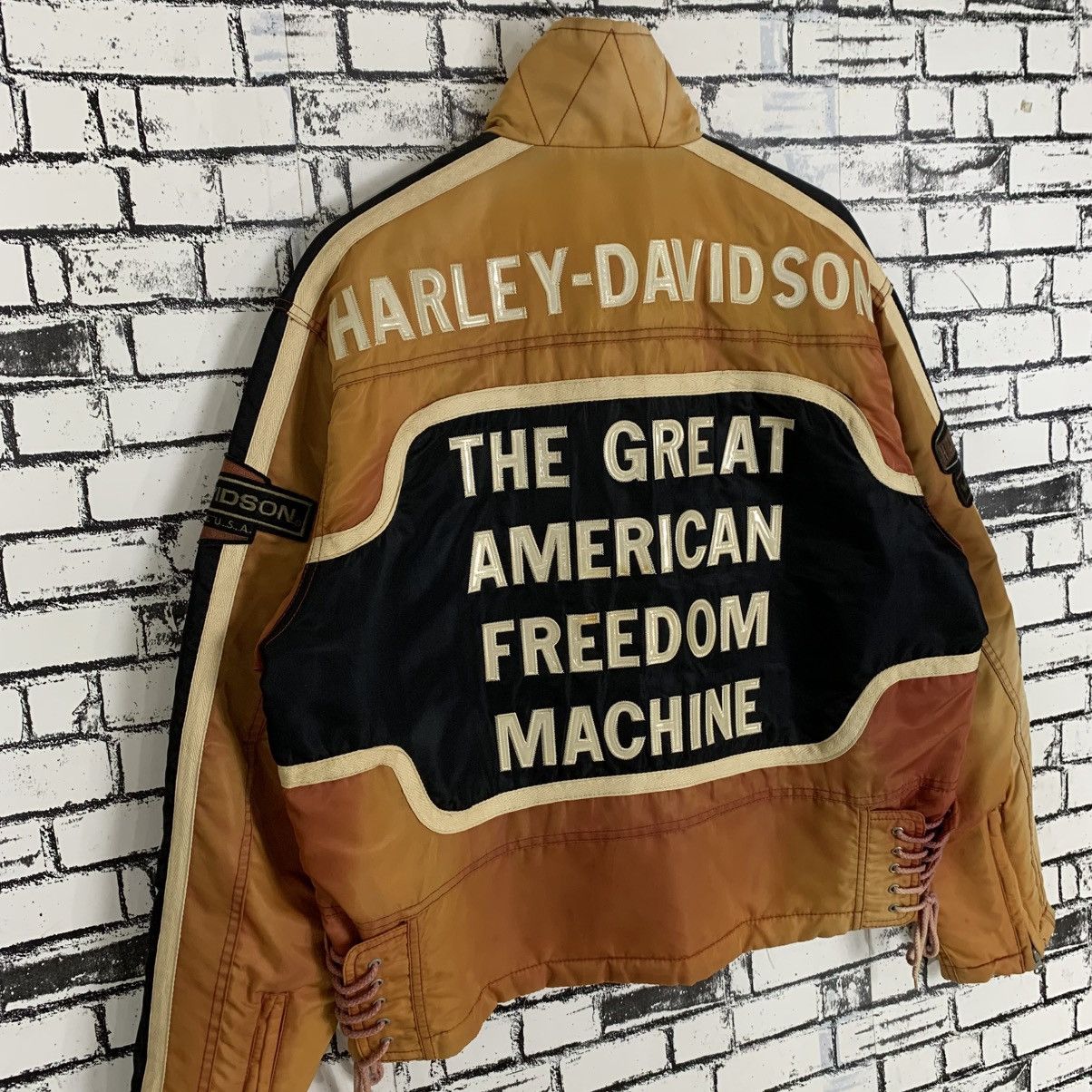 Harley Davidson Vintage Harley Davidson Motorcycle Riding Jacket Size US L / EU 52-54 / 3 - 12 Thumbnail