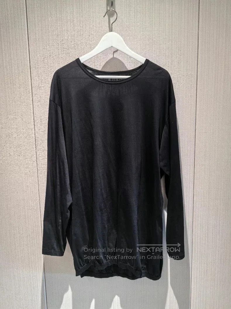 Yohji Yamamoto Yohji Yamamoto Long Sleeve Tee. Size US S / EU 44-46 / 1 - 1 Thumbnail