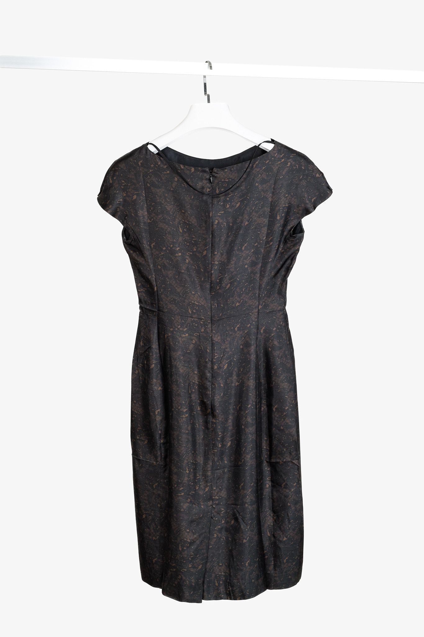 Prada Prada 2010 Cotton Poplin Sleeveless Fitted Empire Dress Size M / US 6-8 / IT 42-44 - 4 Thumbnail