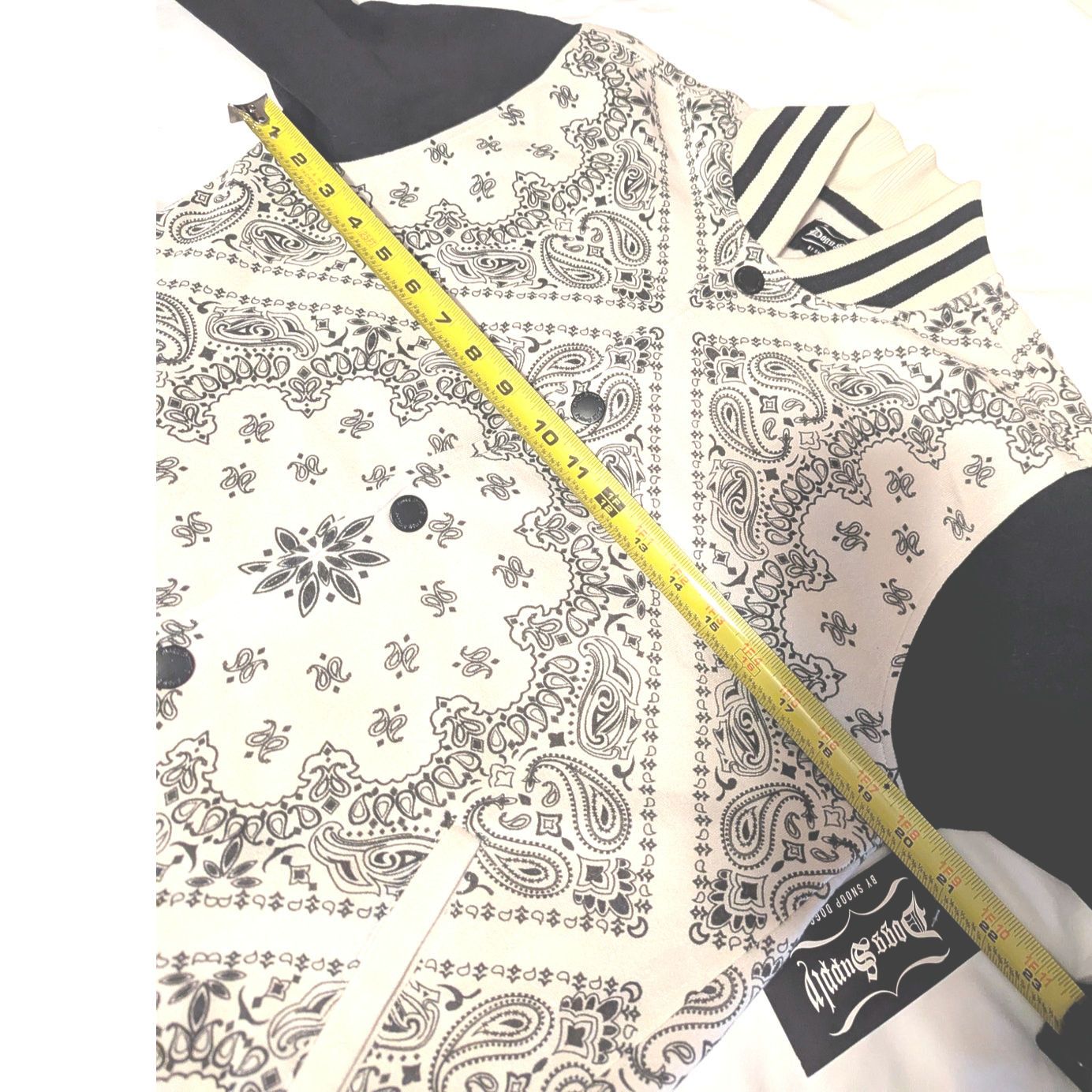 Supreme NWT Snoop Dogg Dogg Supply Paisley Varsity Jacket X-Small Size US XS / EU 42 / 0 - 6 Thumbnail