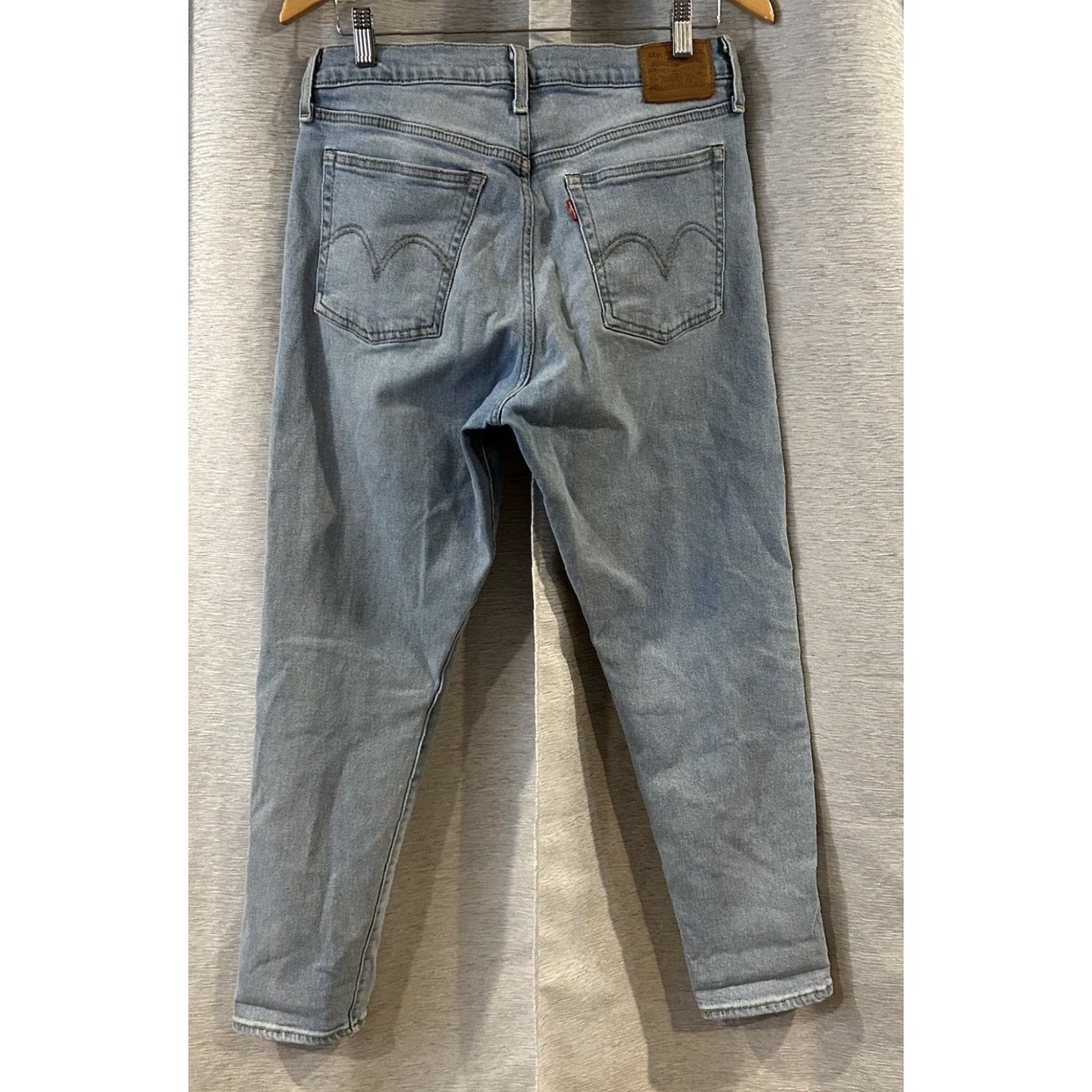 Levi's Levi's Jeans 30 Wedgie Straight Button Fly Denim Blue 90s Womens Regular Inseam 28 Size 30" / US 8 / IT 44 - 3 Thumbnail