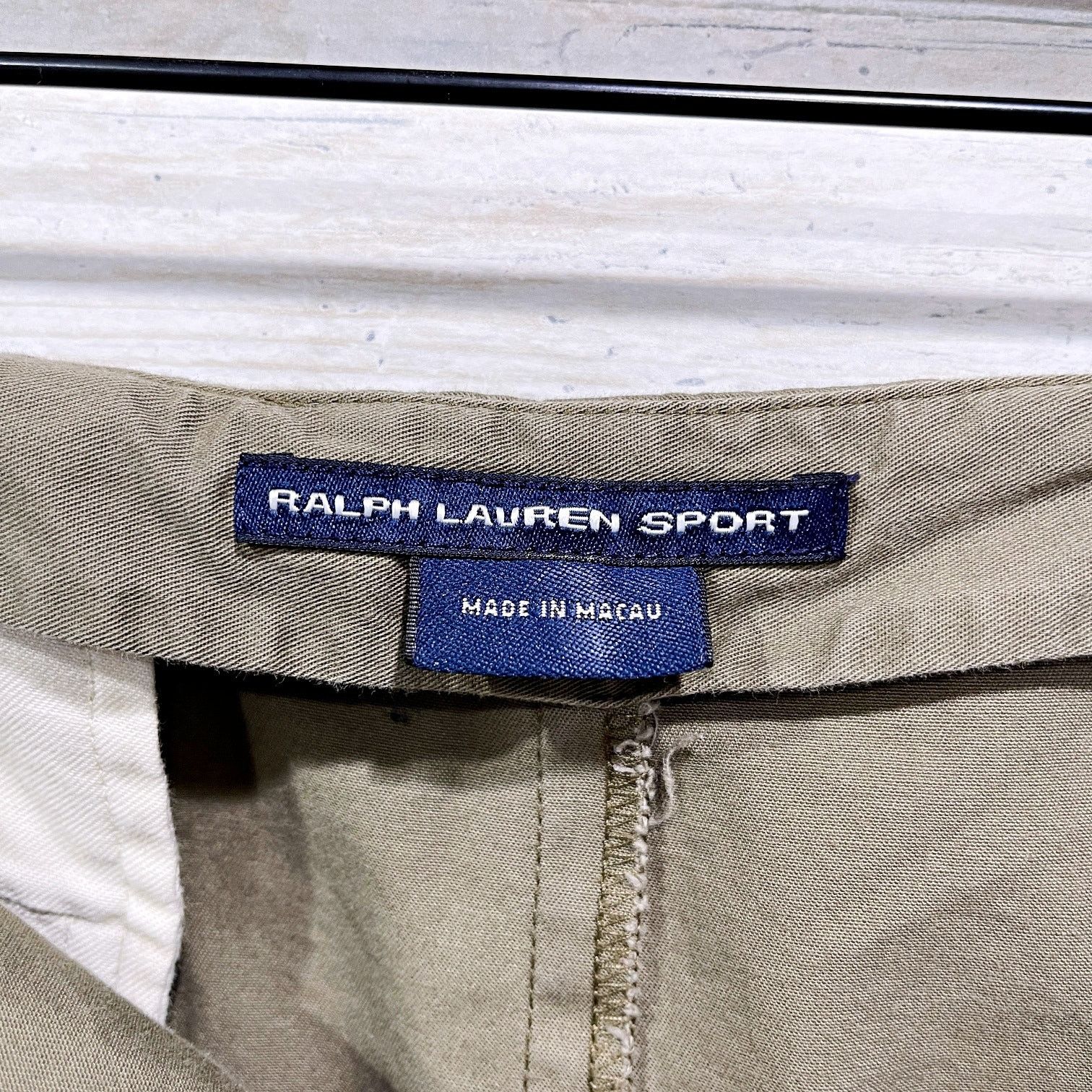 Ralph Lauren Ralph Lauren Sport Chino Pencil Skirt Brown Vintage Y2K 14 Size 36" / US 14 / IT 50 - 5 Thumbnail