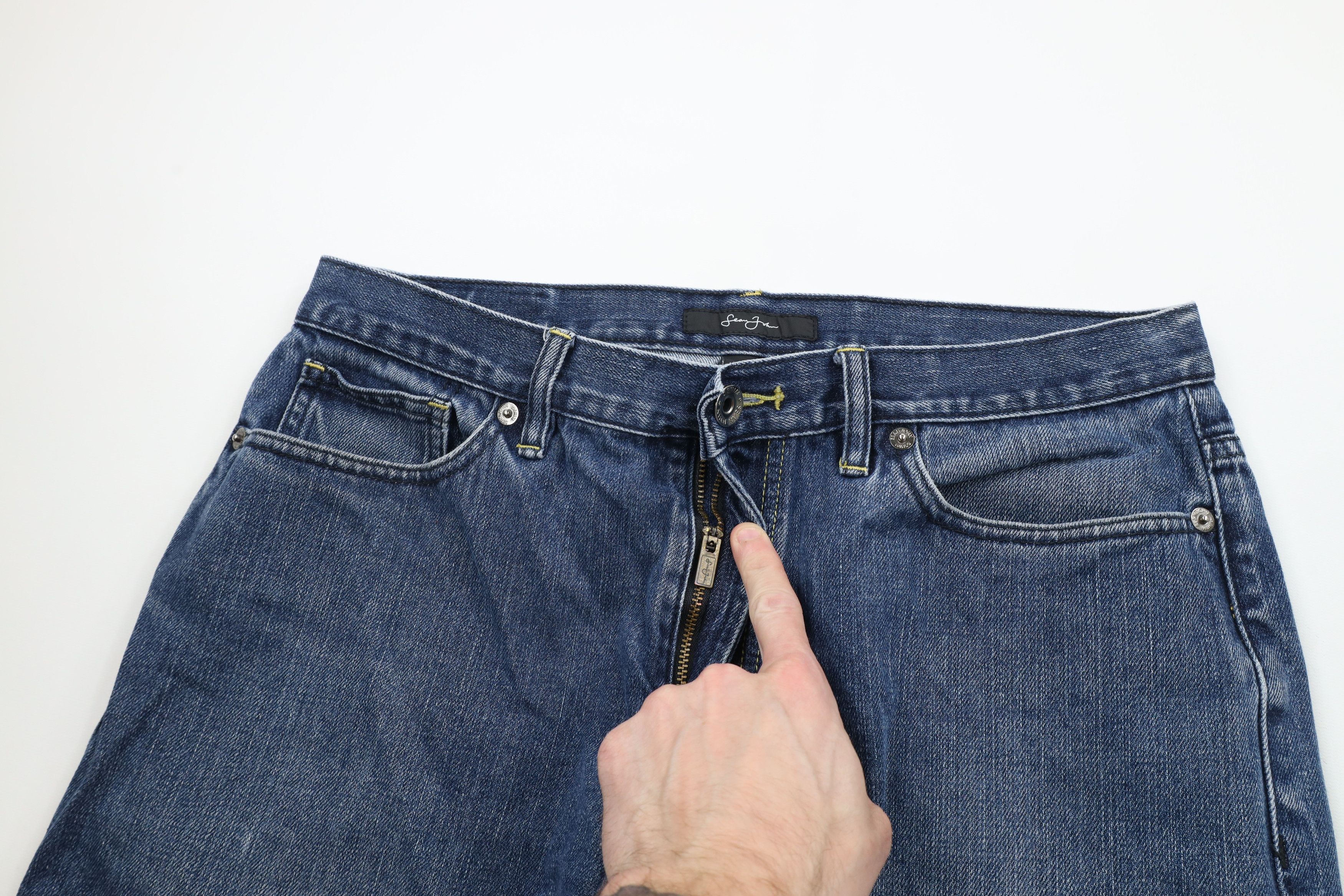 Sean John × Vintage Vintage Sean John Baggy Fit Wide Leg Denim Jeans Blue Size US 34 / EU 50 - 7 Thumbnail
