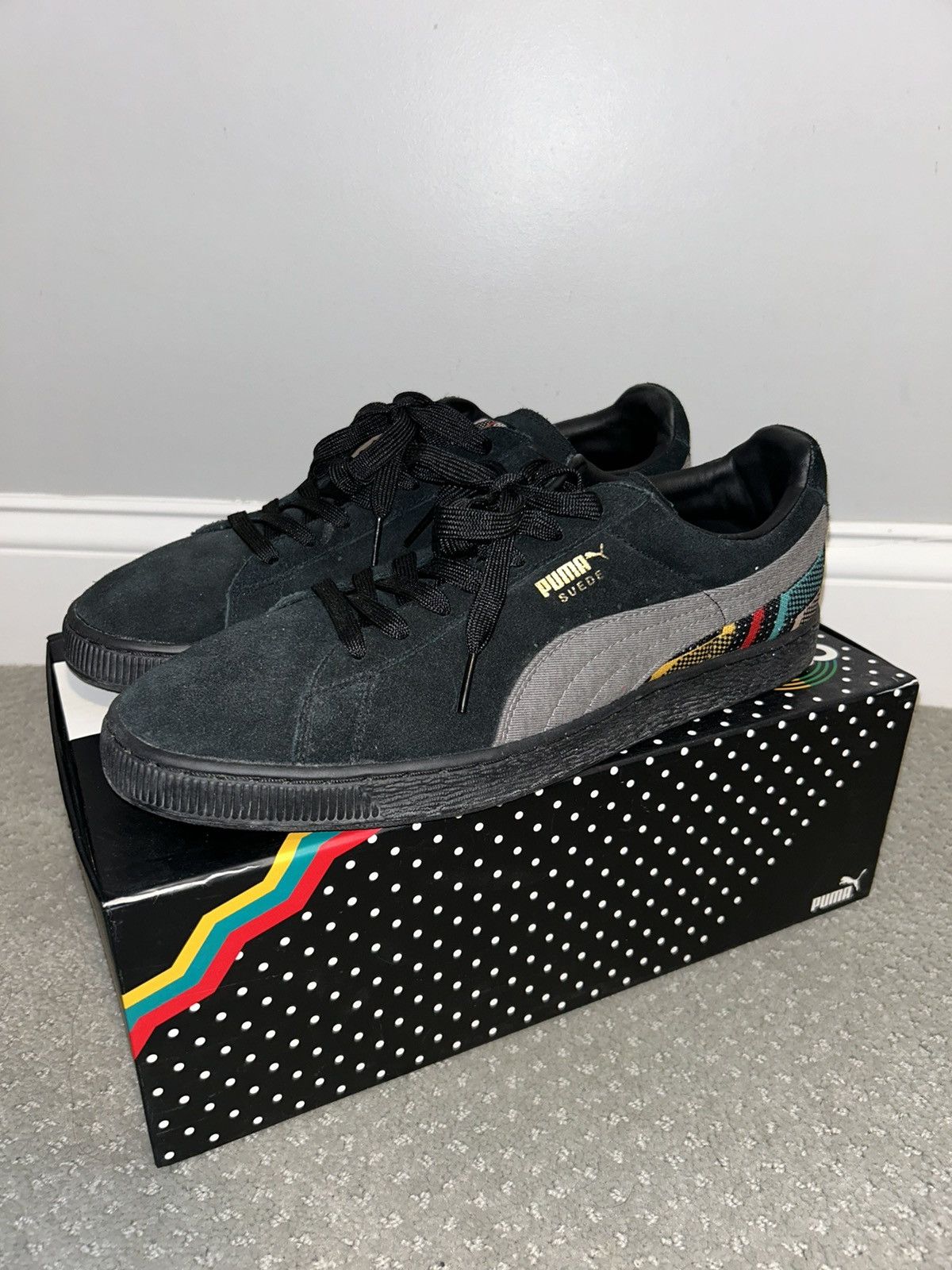 Puma Puma Suede BHM Size US 11 / EU 44 - 3 Thumbnail