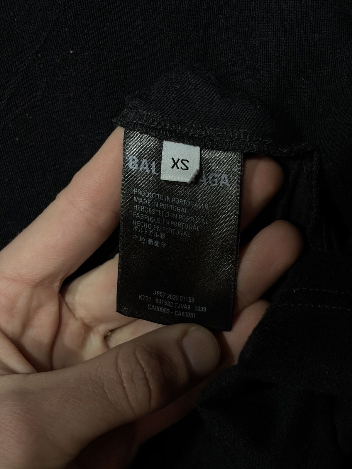 Balenciaga balenciaga sponsor logo tshirt Size US XL / EU 56 / 4 - 4 Thumbnail