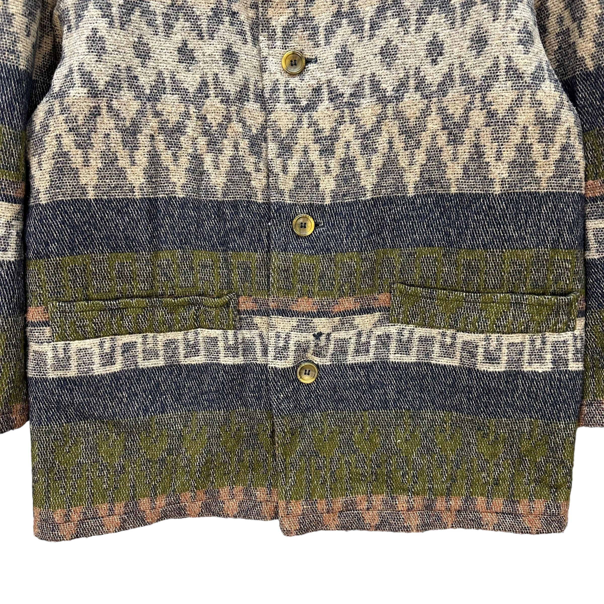90's TREK & TRAVEL Fullprint Casual Jacket #A37-0853
