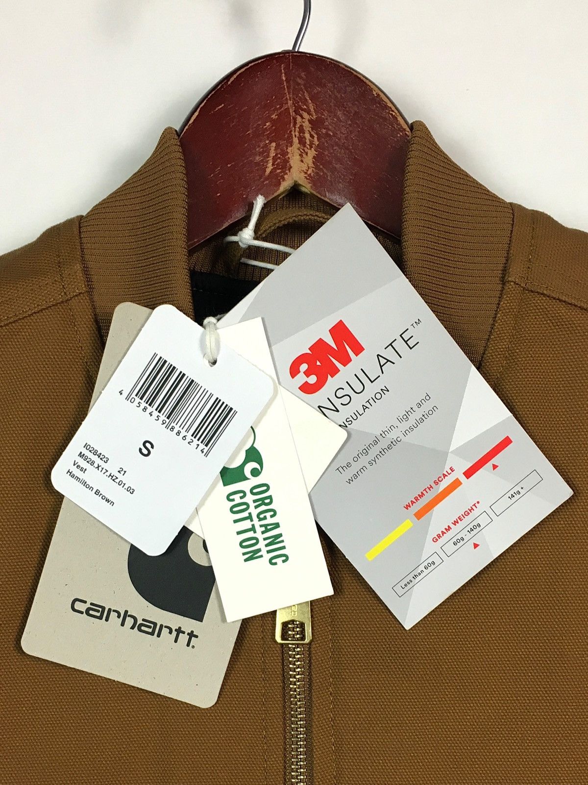 Carhartt vest CARHARTT WIP Deadborn jacket coach coat skate work y2k Size US S / EU 44-46 / 1 - 10 Thumbnail