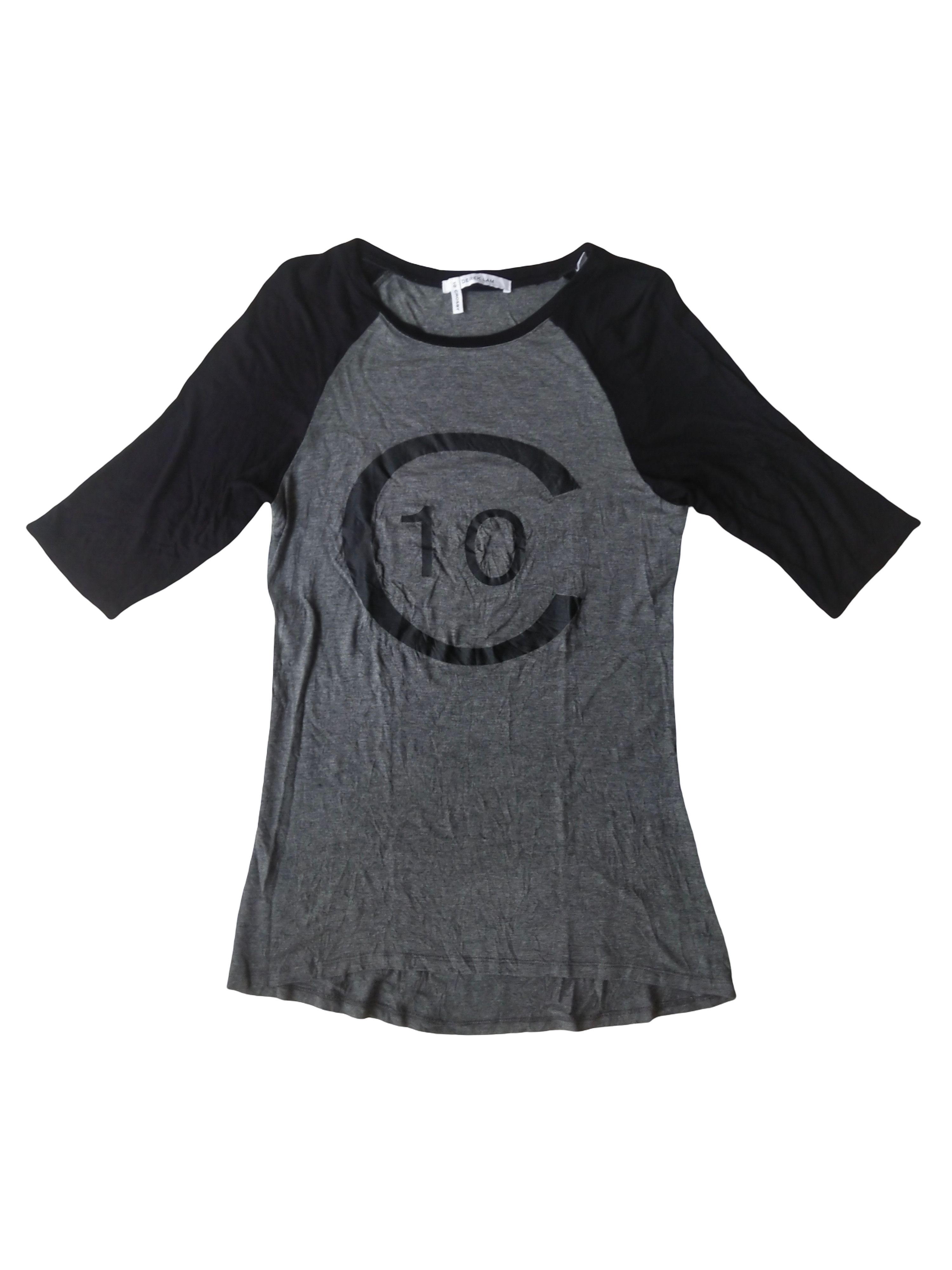 Derek Lam 10 Crosby 10 Crosby Derek Lam Logo Raglan Baseball Tee Made in USA Size S / US 4 / IT 40 - 1 Thumbnail
